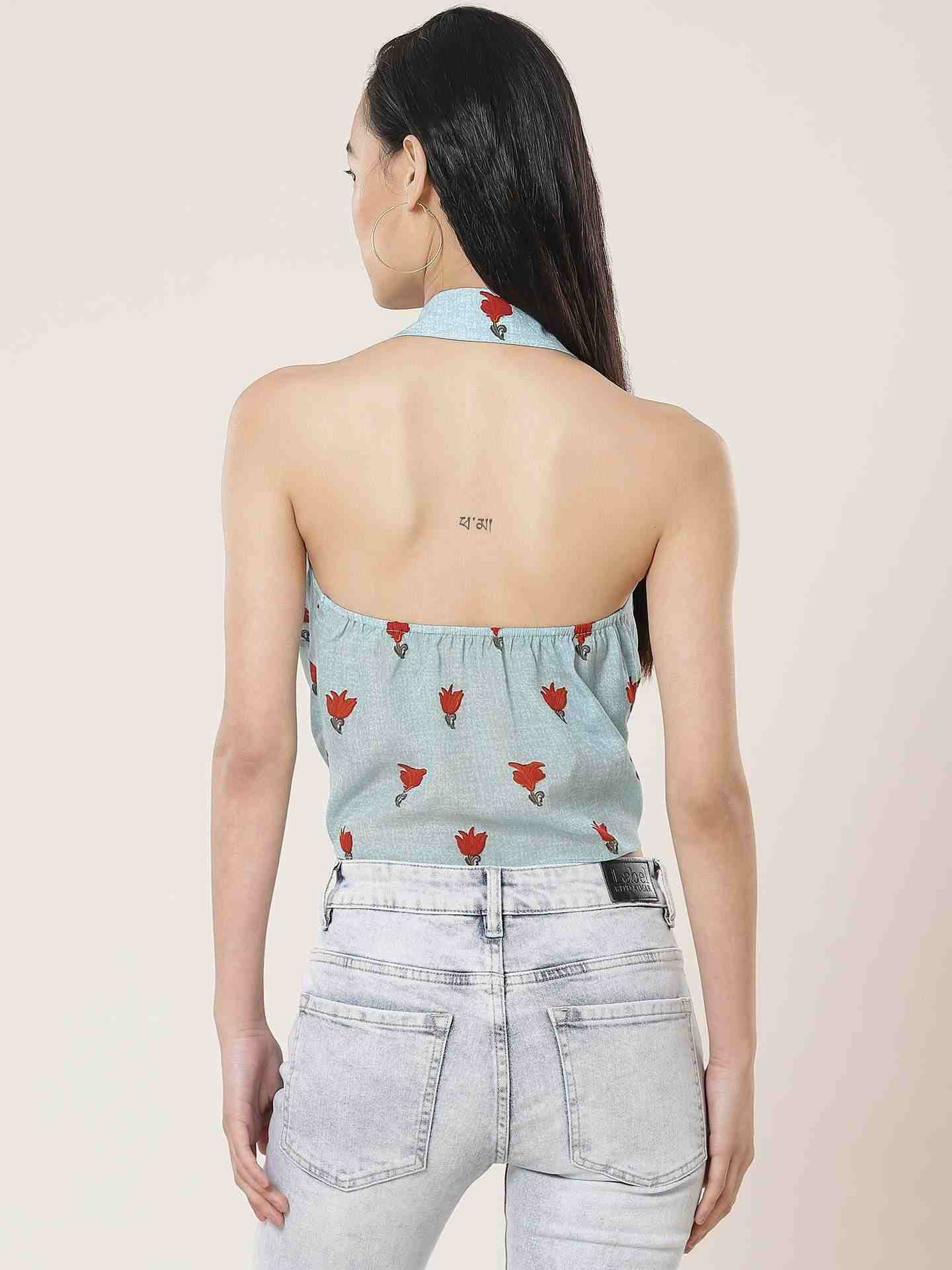 Blue Fashion Flair Shirt