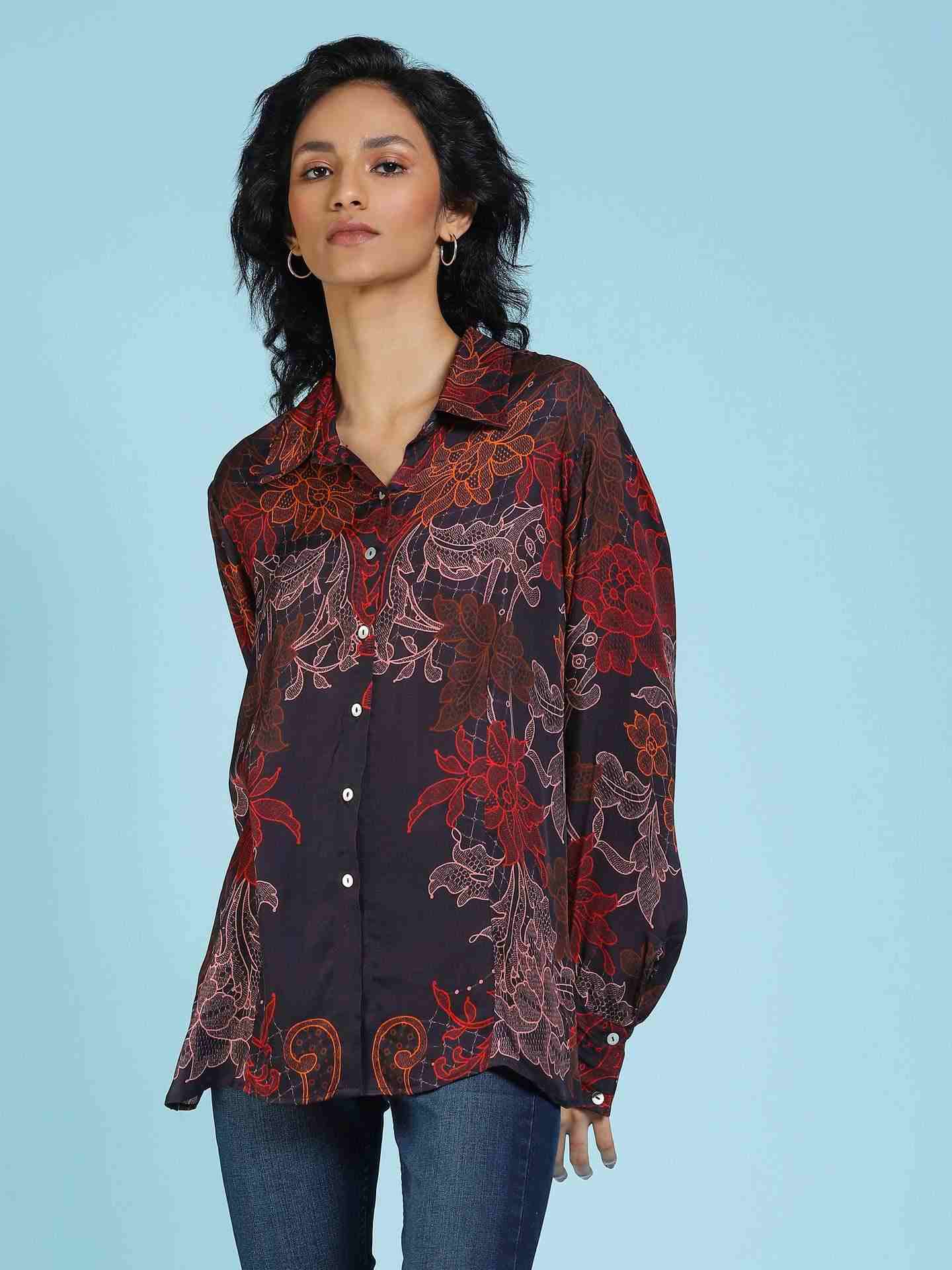 Black Daphne Shirt