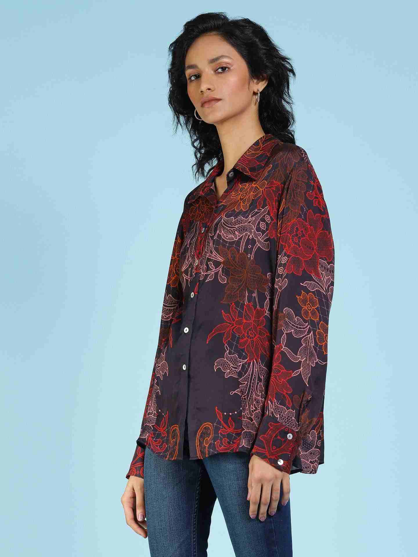 Black Daphne Shirt