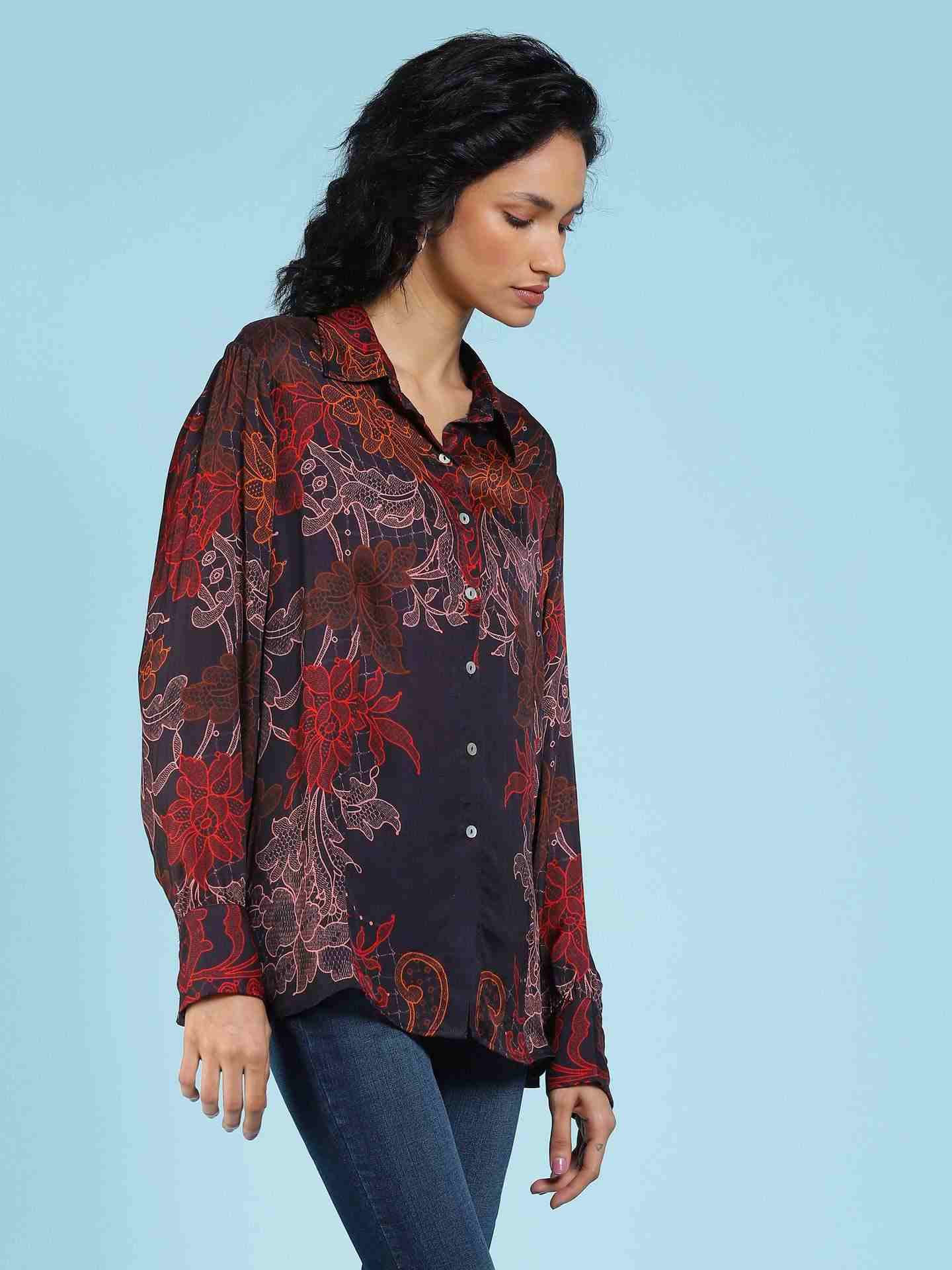 Black Daphne Shirt