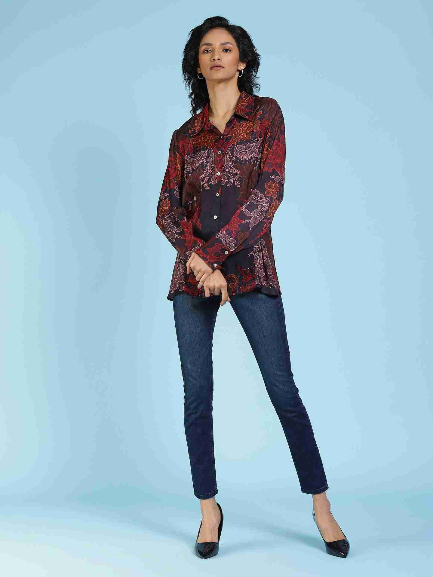 Black Daphne Shirt