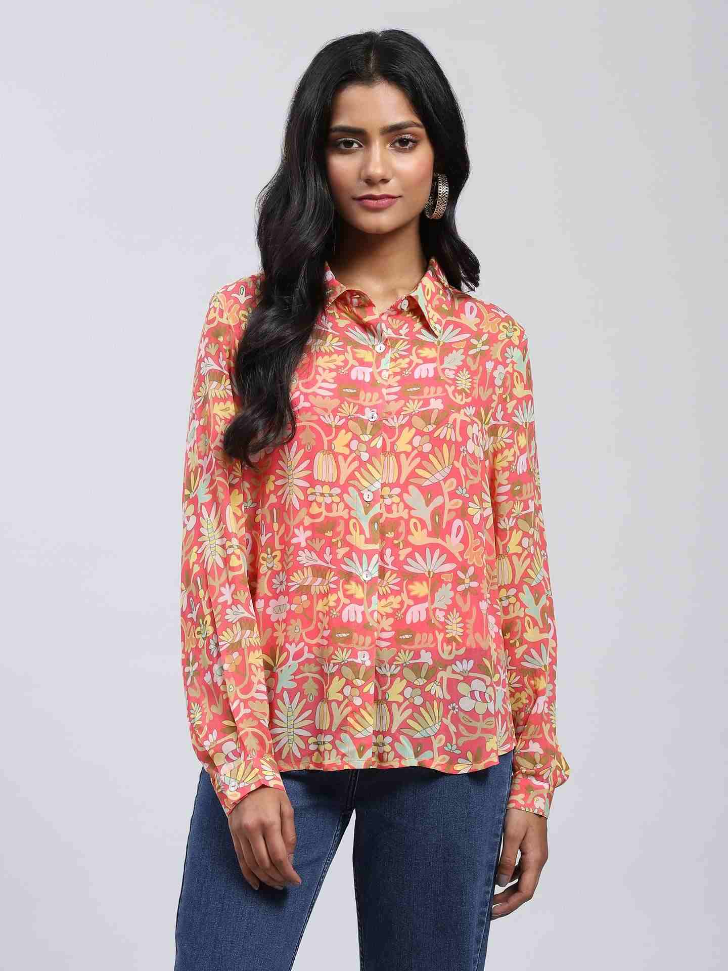 Red Anabelle Shirt