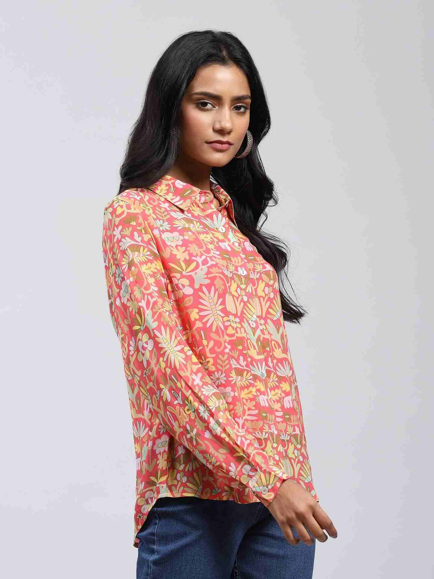 Red Anabelle Shirt
