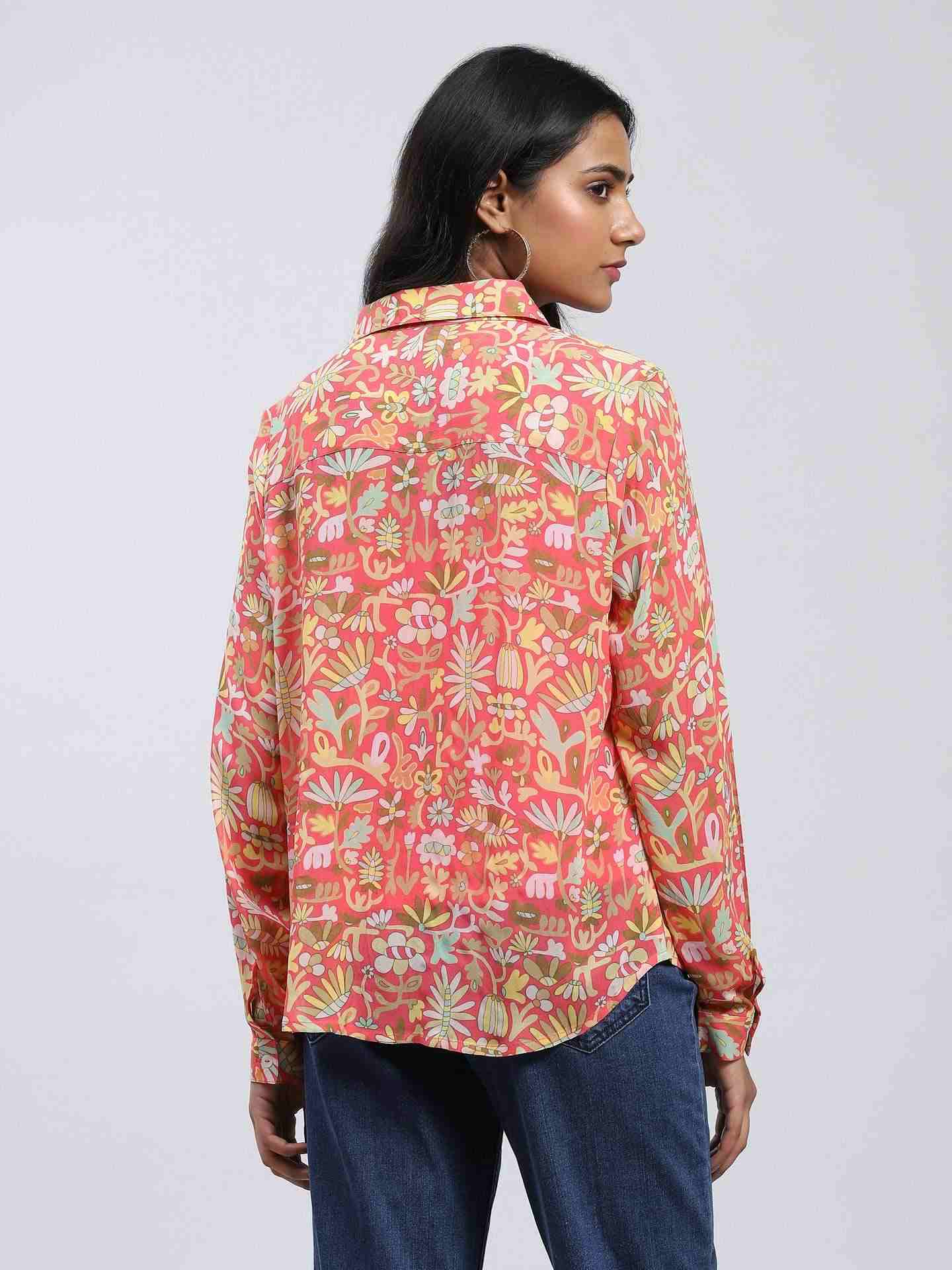 Red Anabelle Shirt