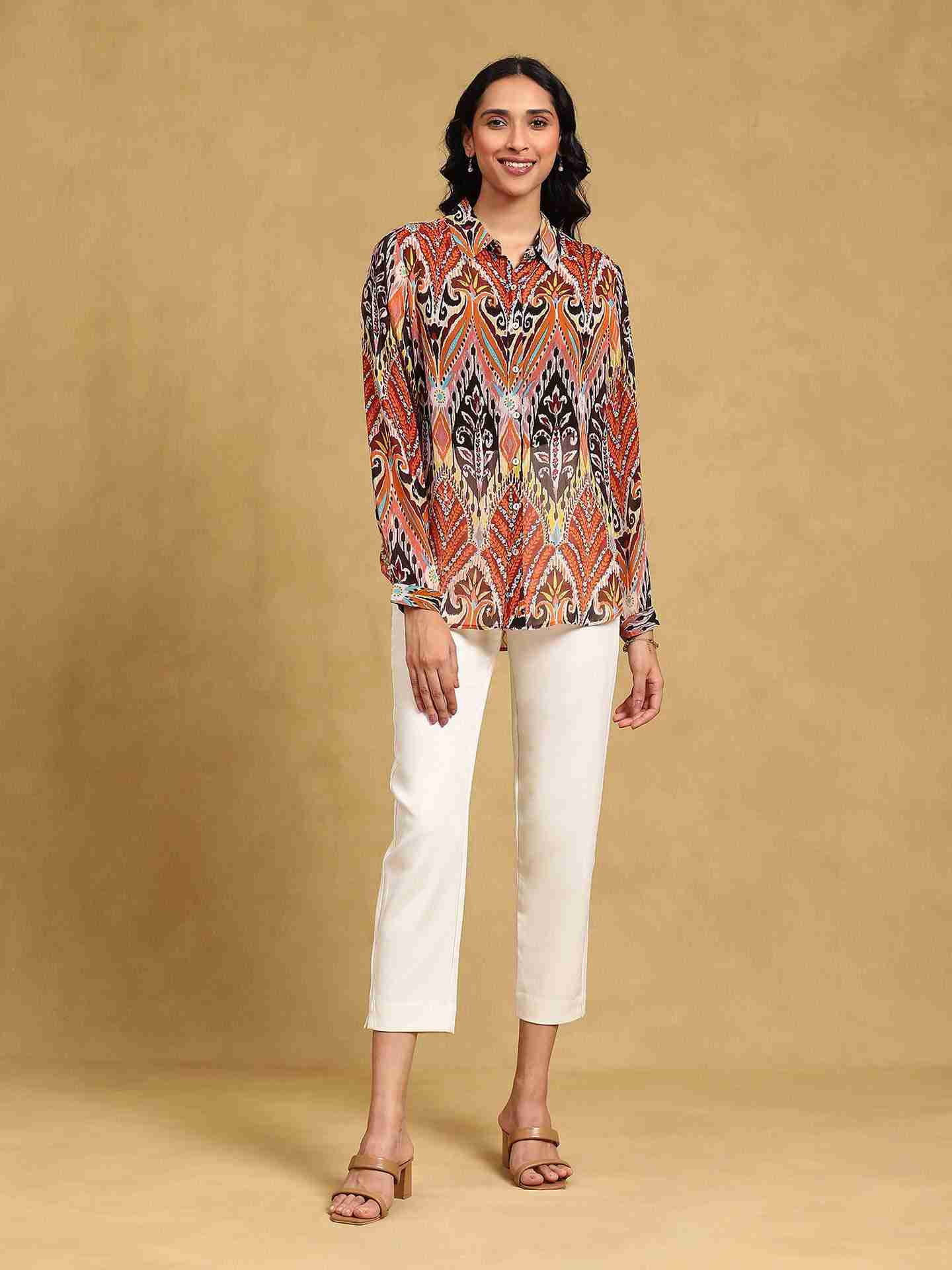 Brown Darlene Shirt