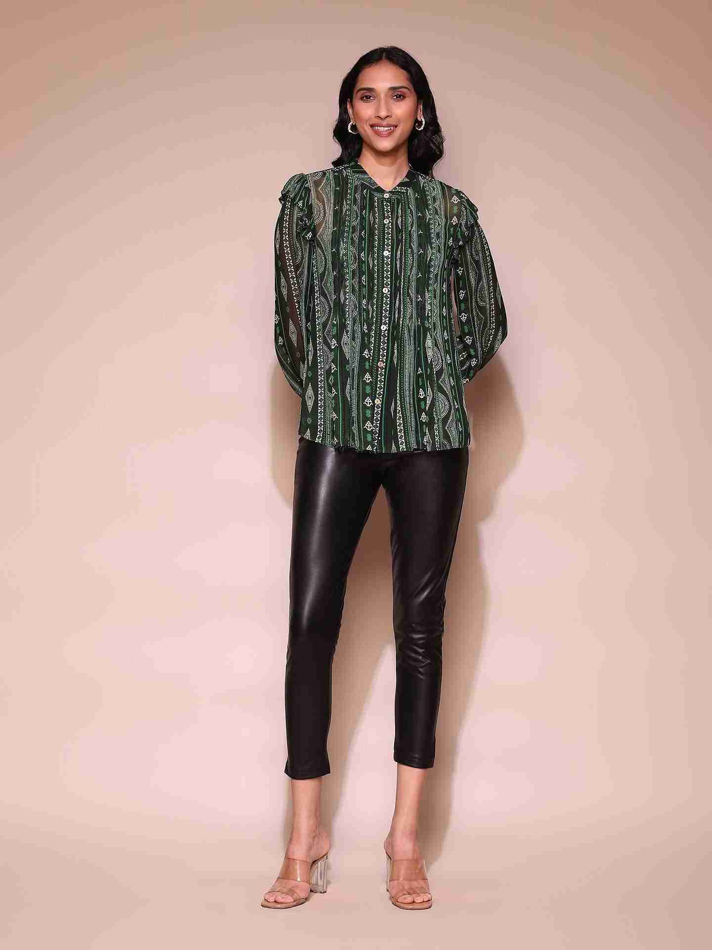 Green Ava Shirt