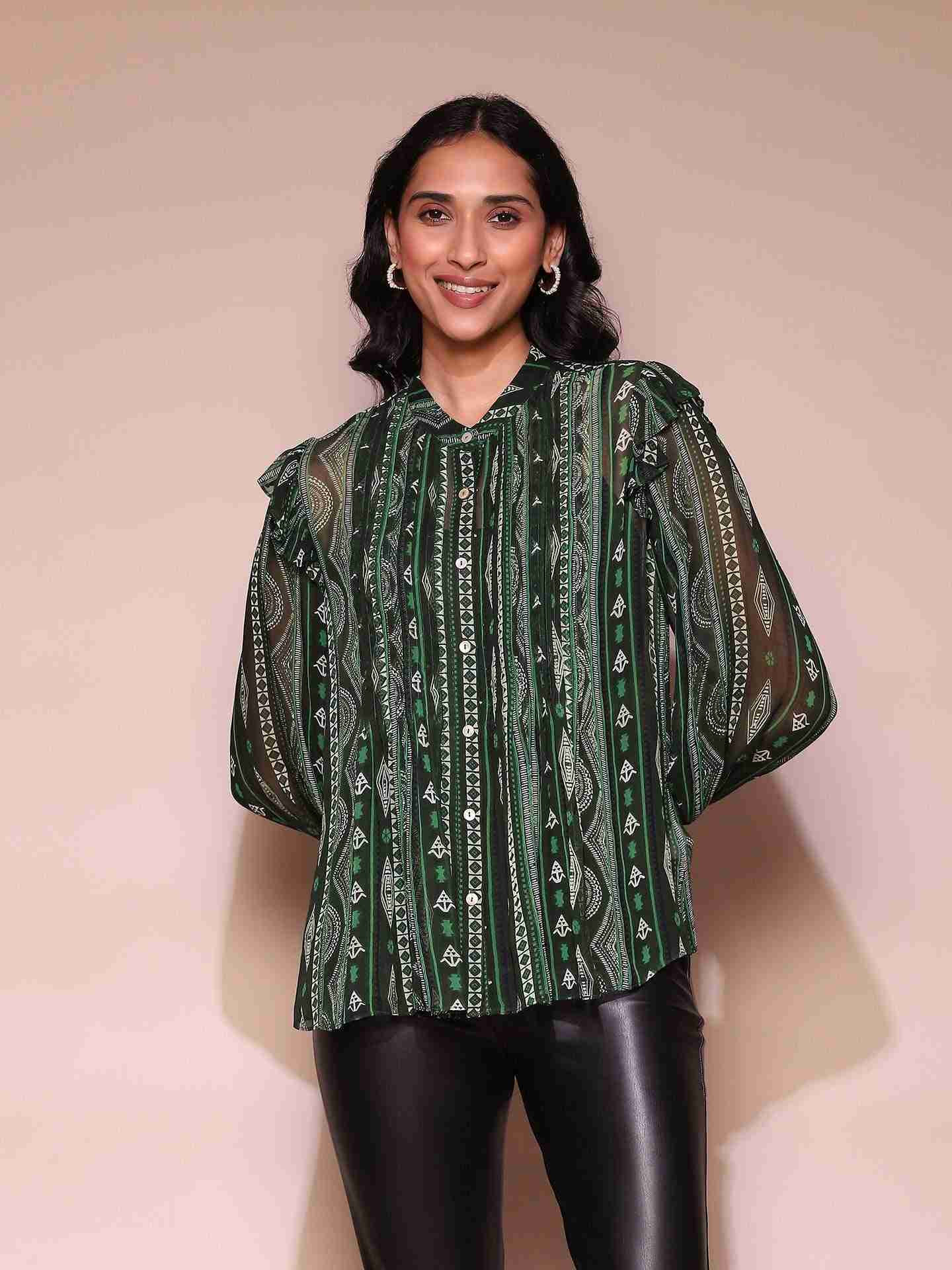 Green Ava Shirt