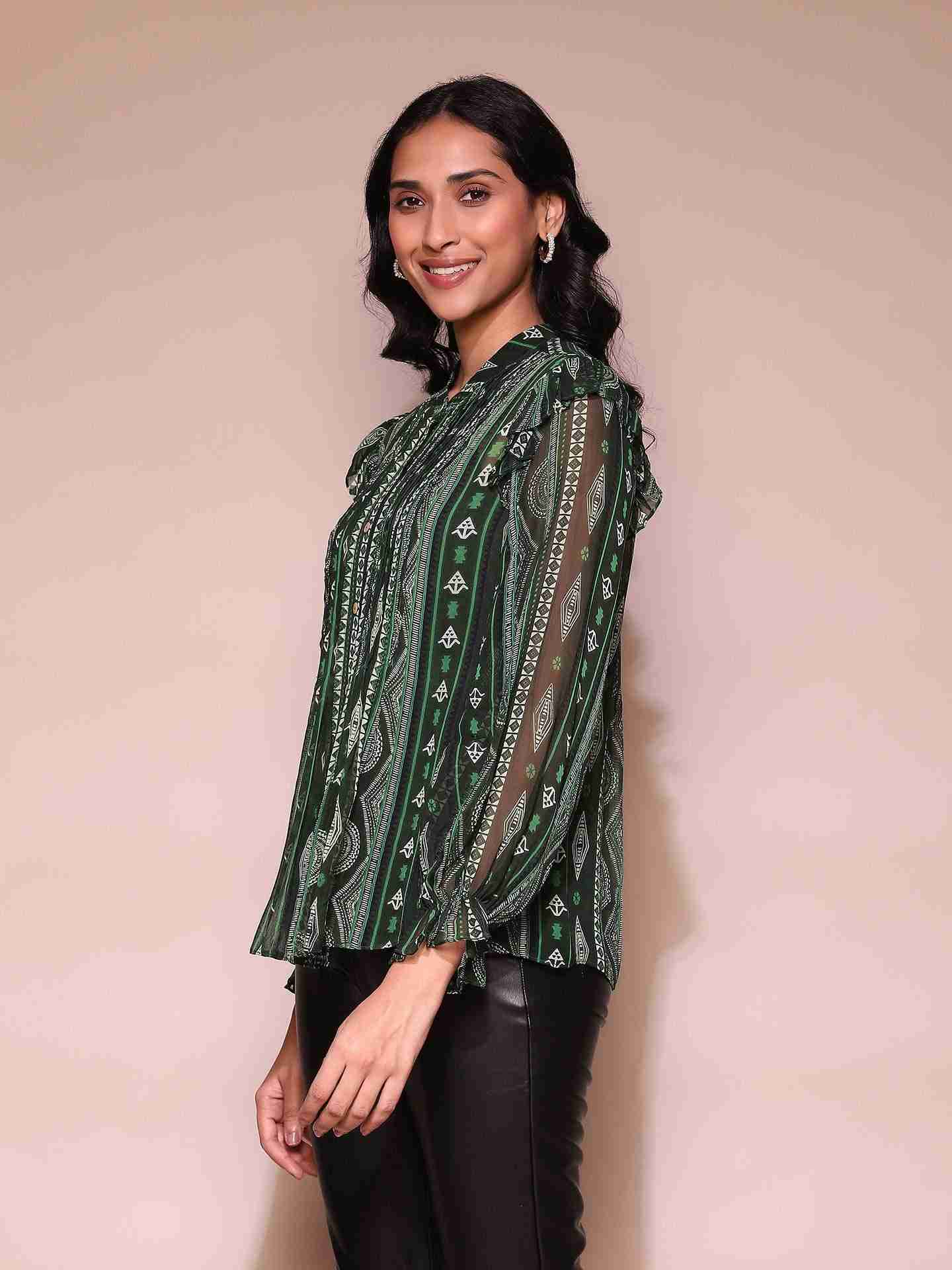 Green Ava Shirt