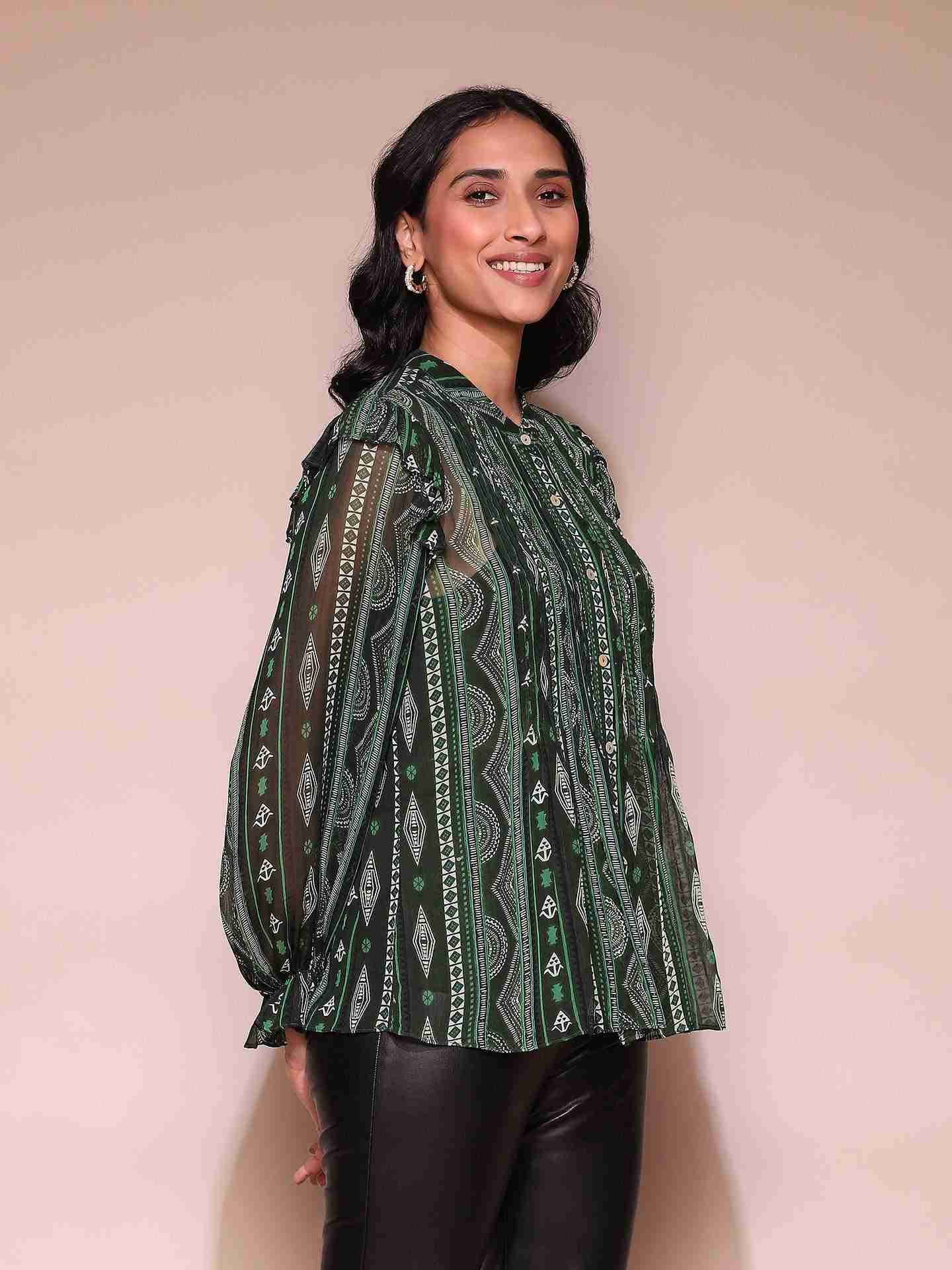 Green Ava Shirt