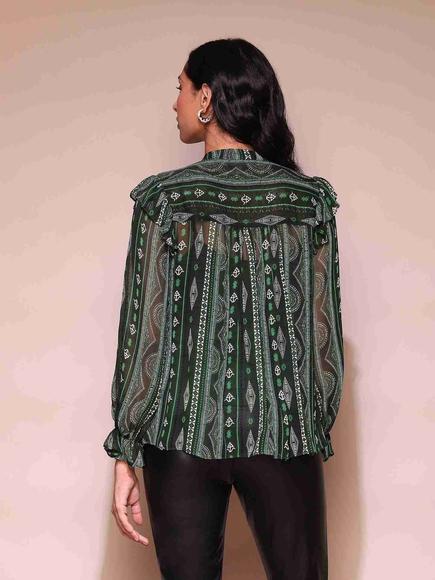 Green Ava Shirt