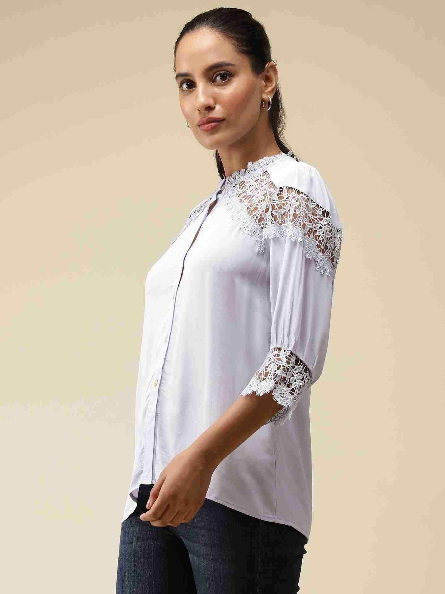 Powder Blue Amelie Shirt