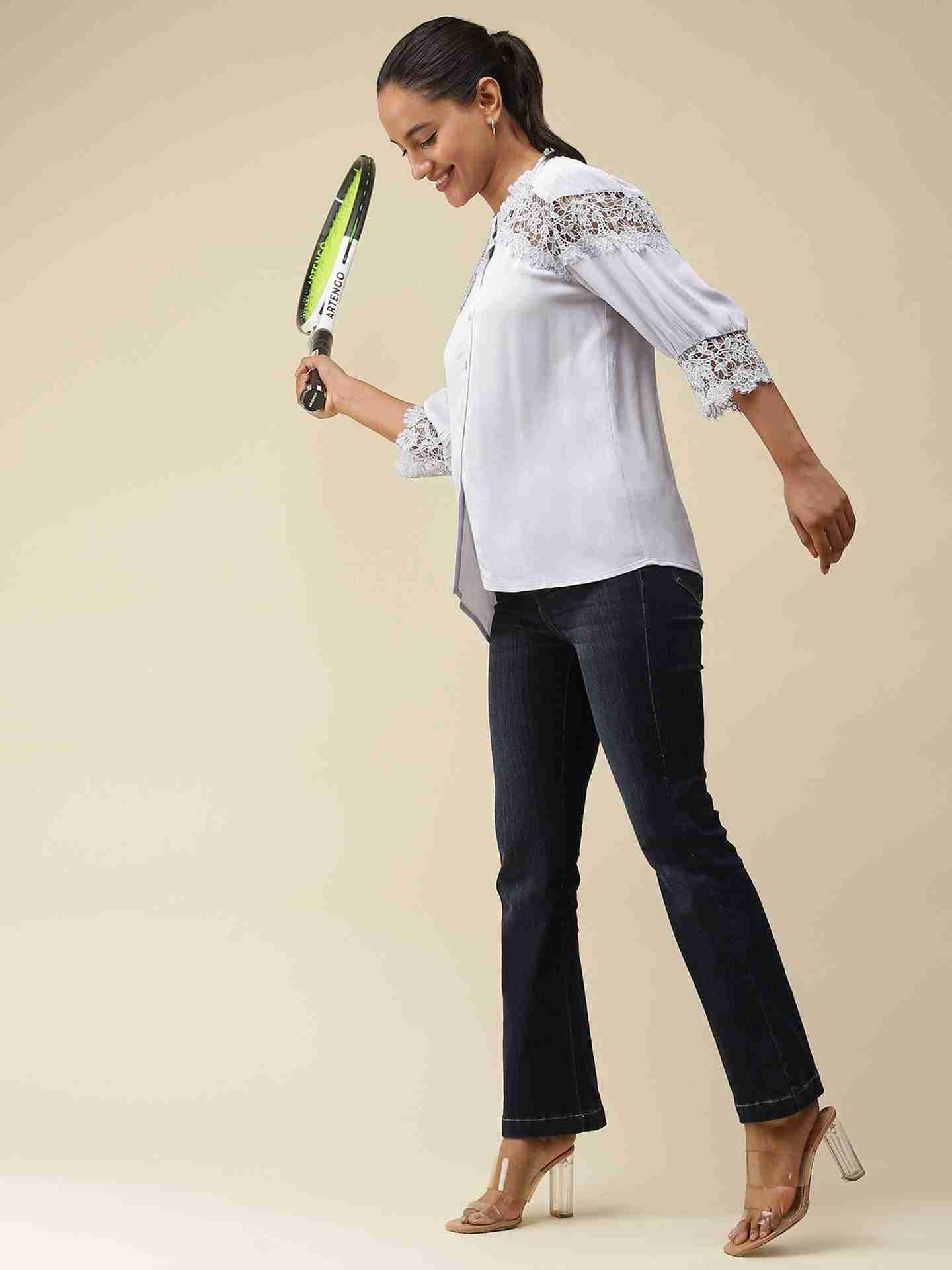 Powder Blue Amelie Shirt