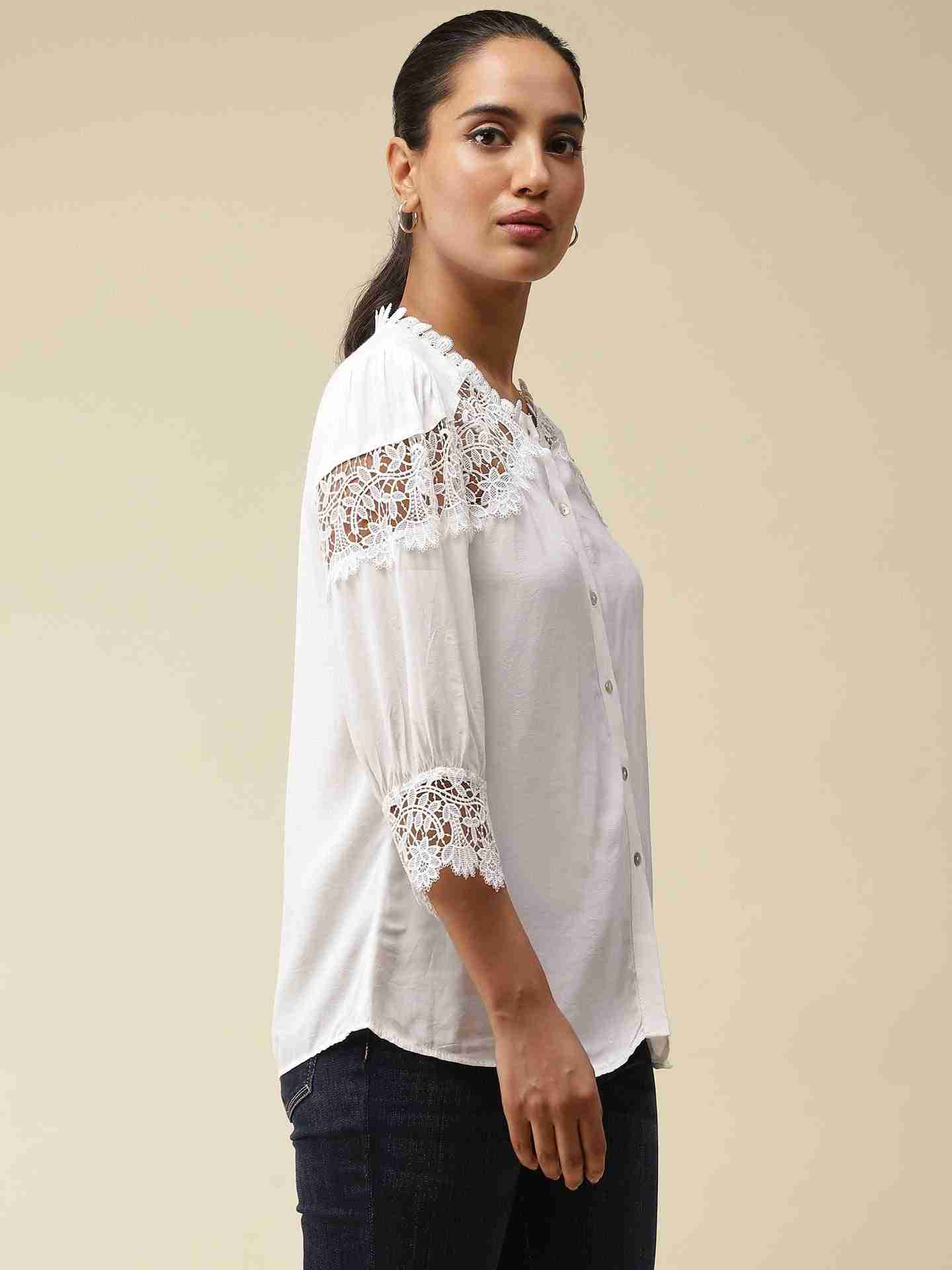 White Amelie Shirt