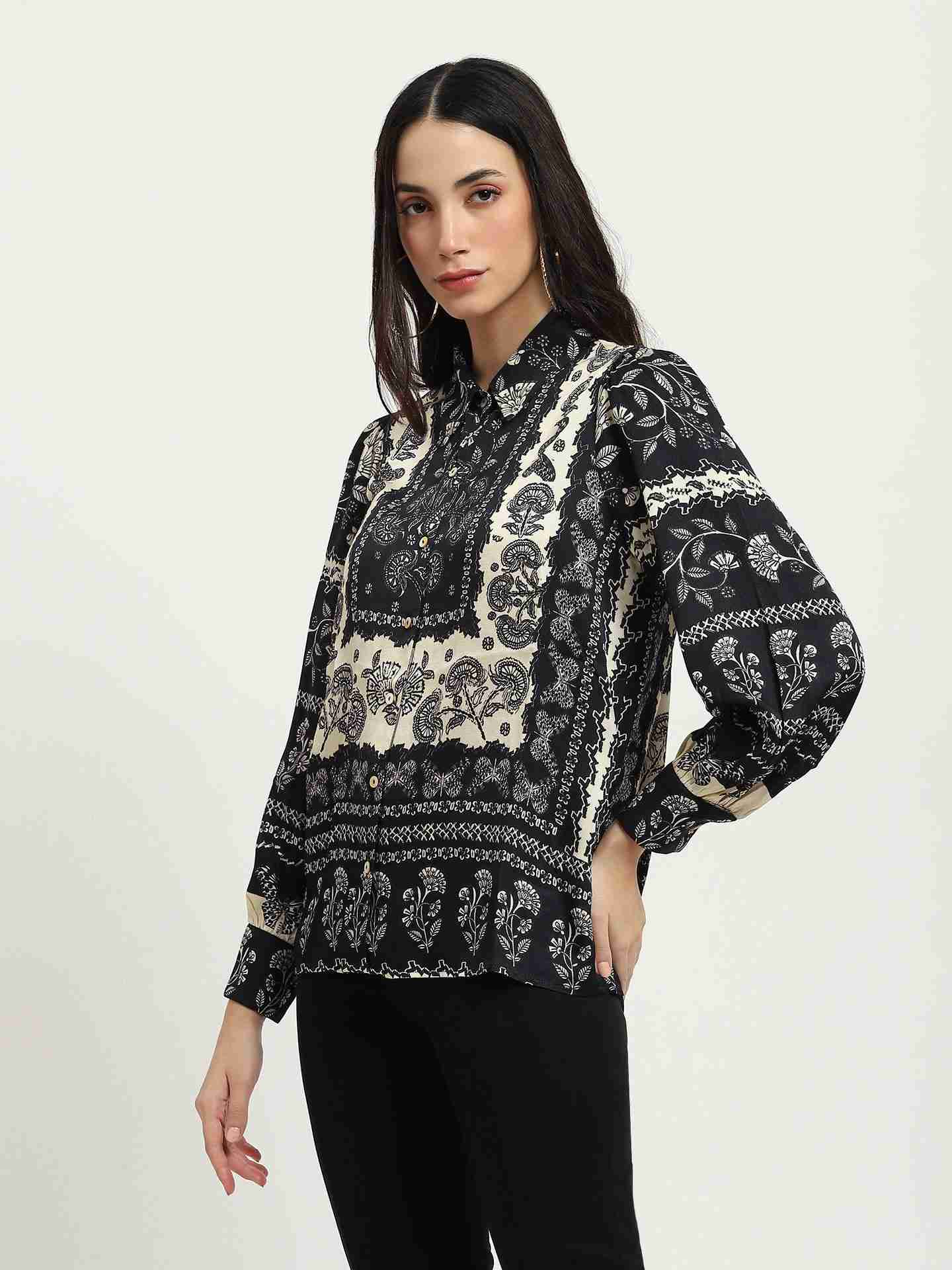 Black Liliana Shirt