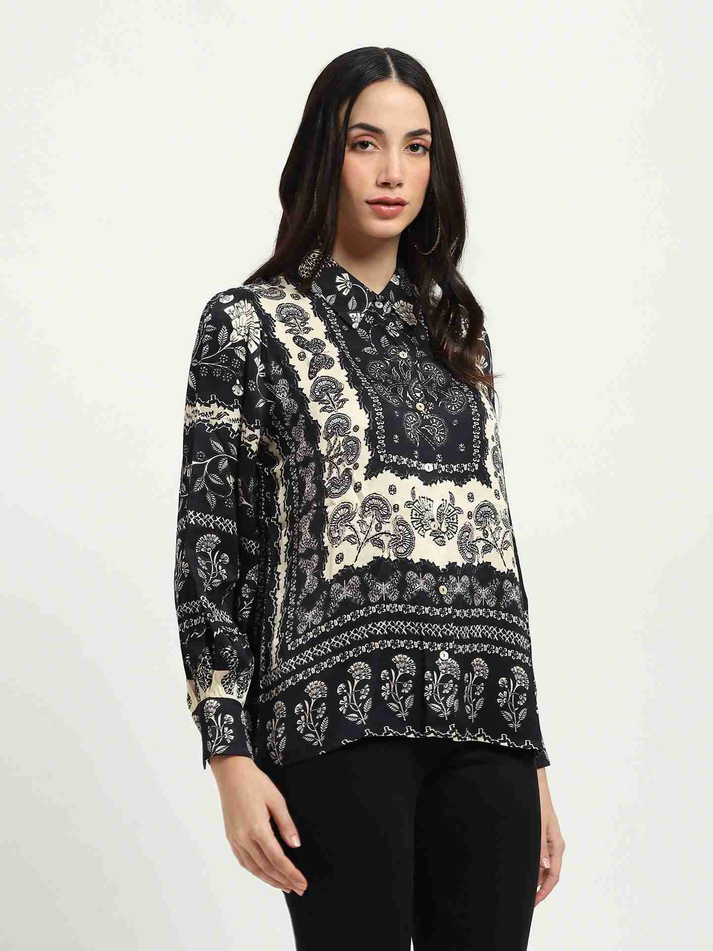 Black Liliana Shirt