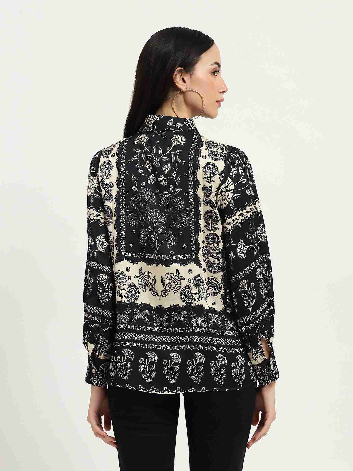 Black Liliana Shirt