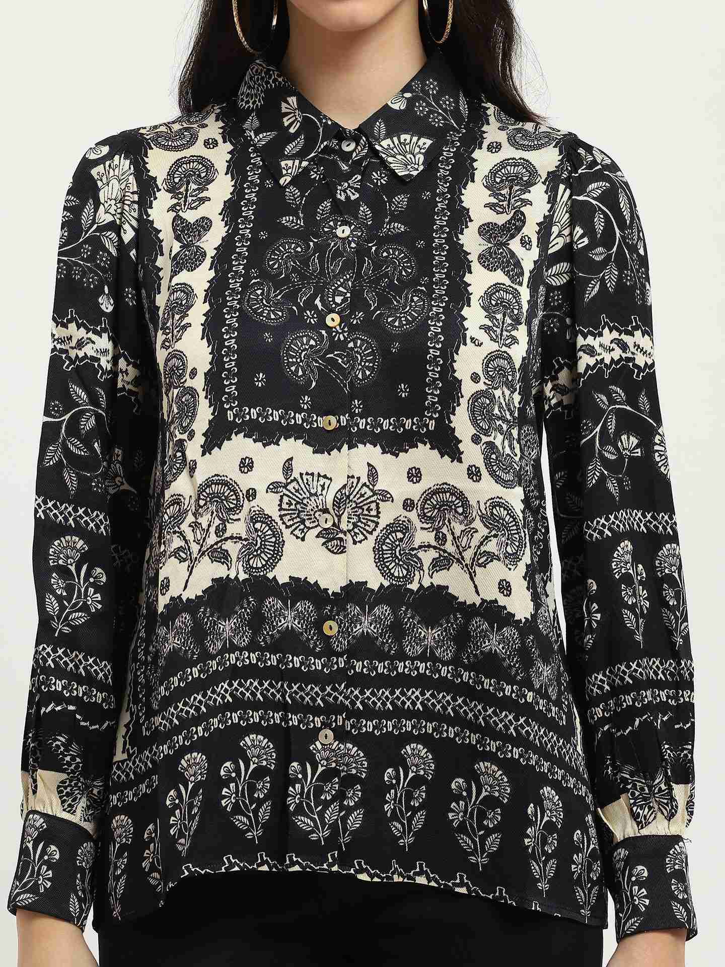 Black Liliana Shirt