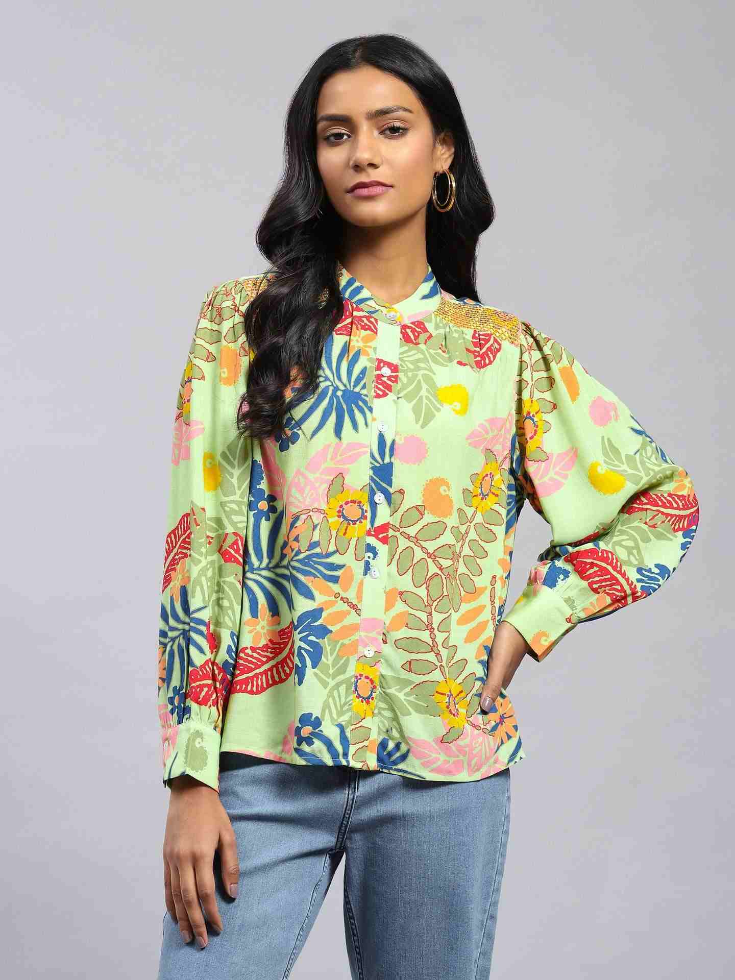 Mint Emilie Shirt