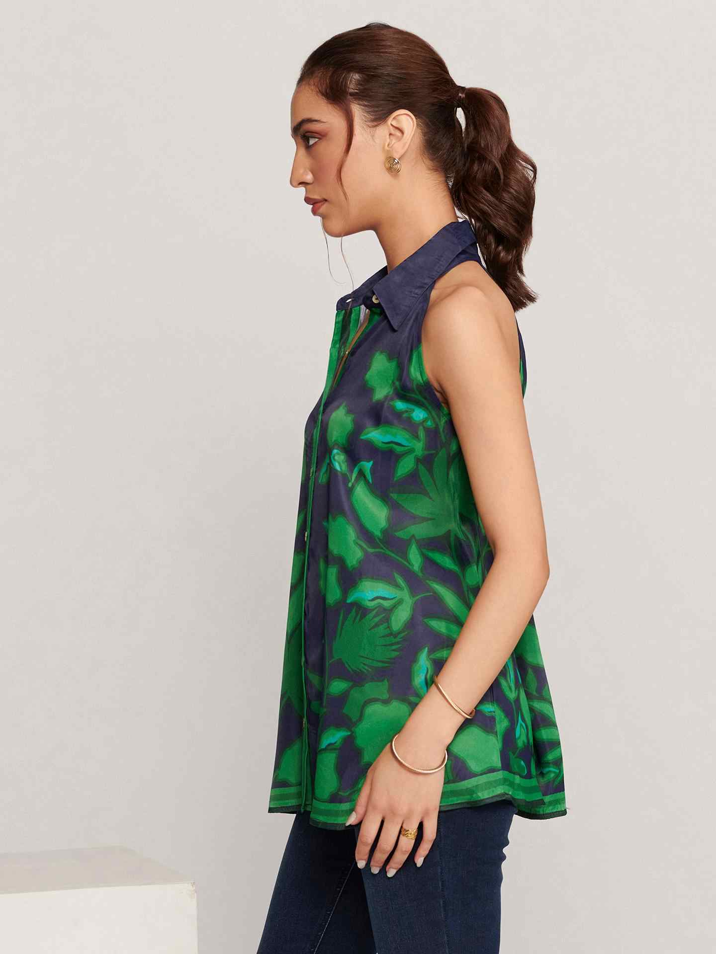Navy Olina Shirt