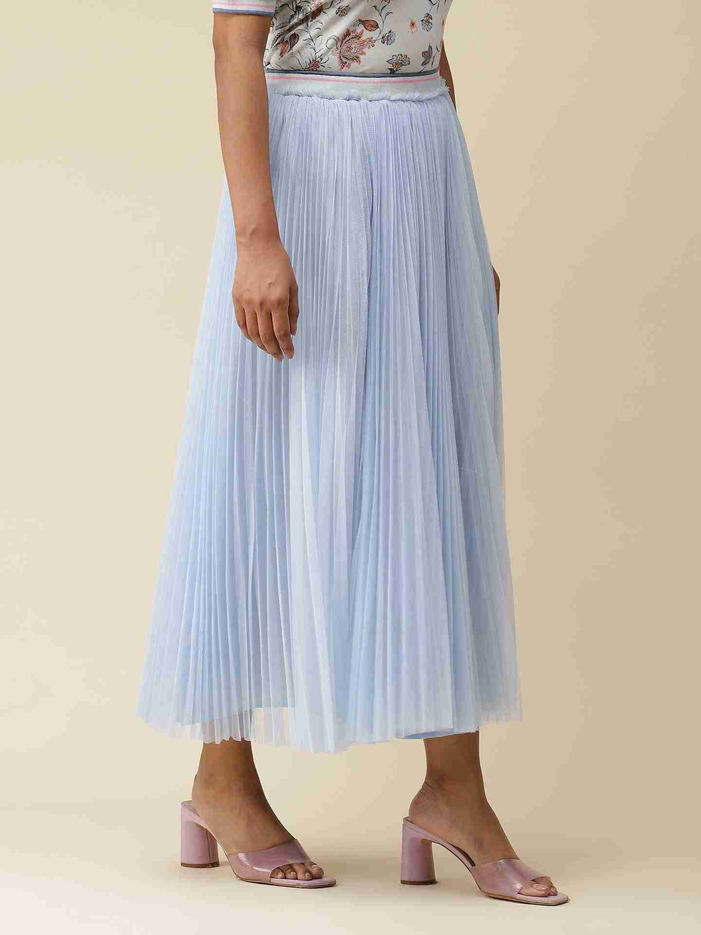 Powder Blue Polo Skirt