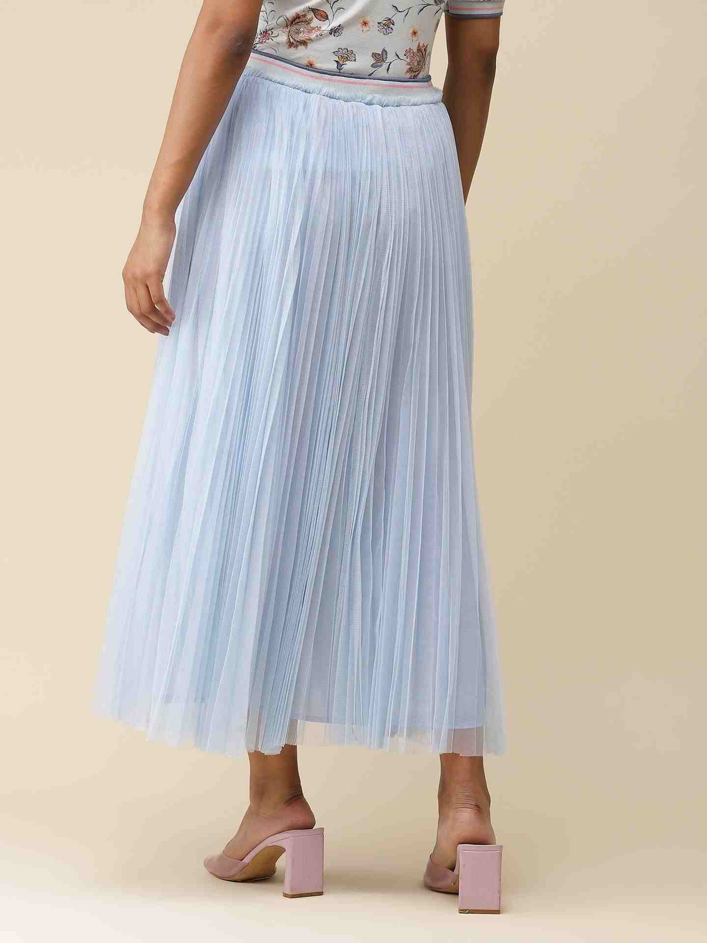 Powder Blue Polo Skirt