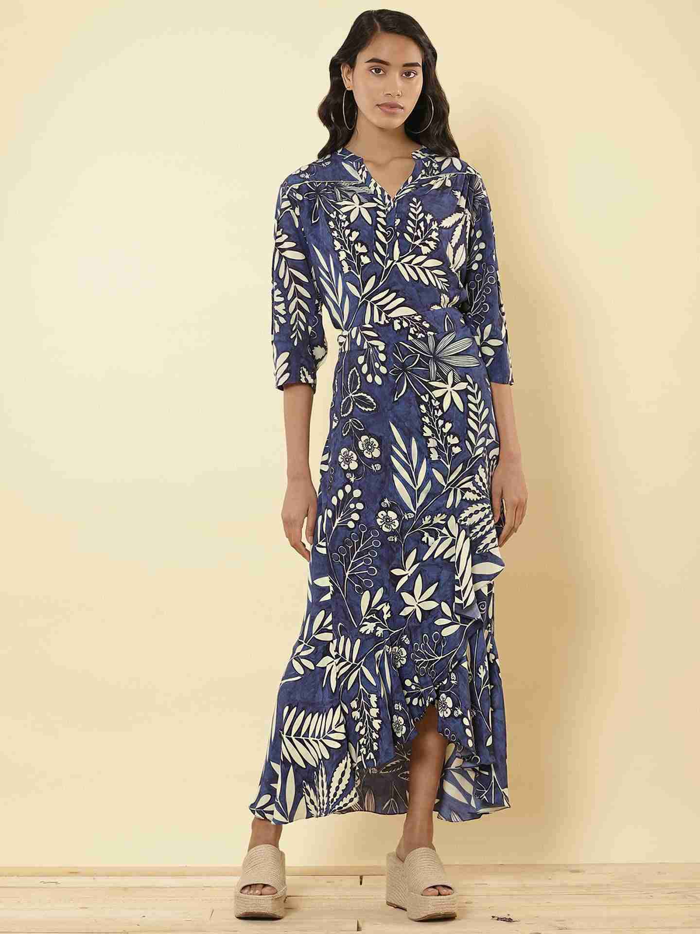 Blue Flower Vibes Skirt