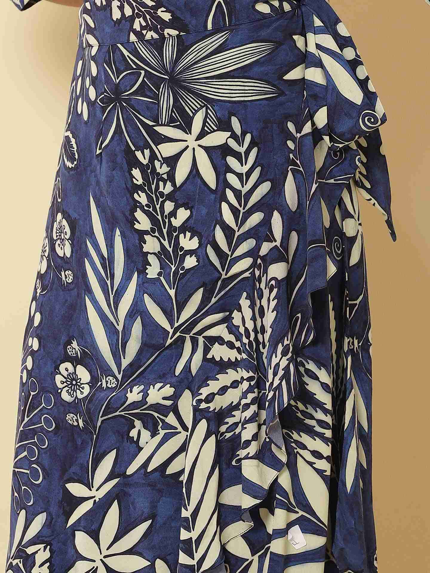 Blue Flower Vibes Skirt