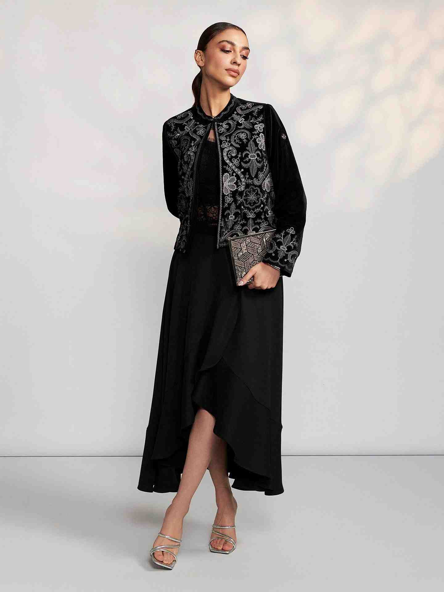 Black Belinda Skirt