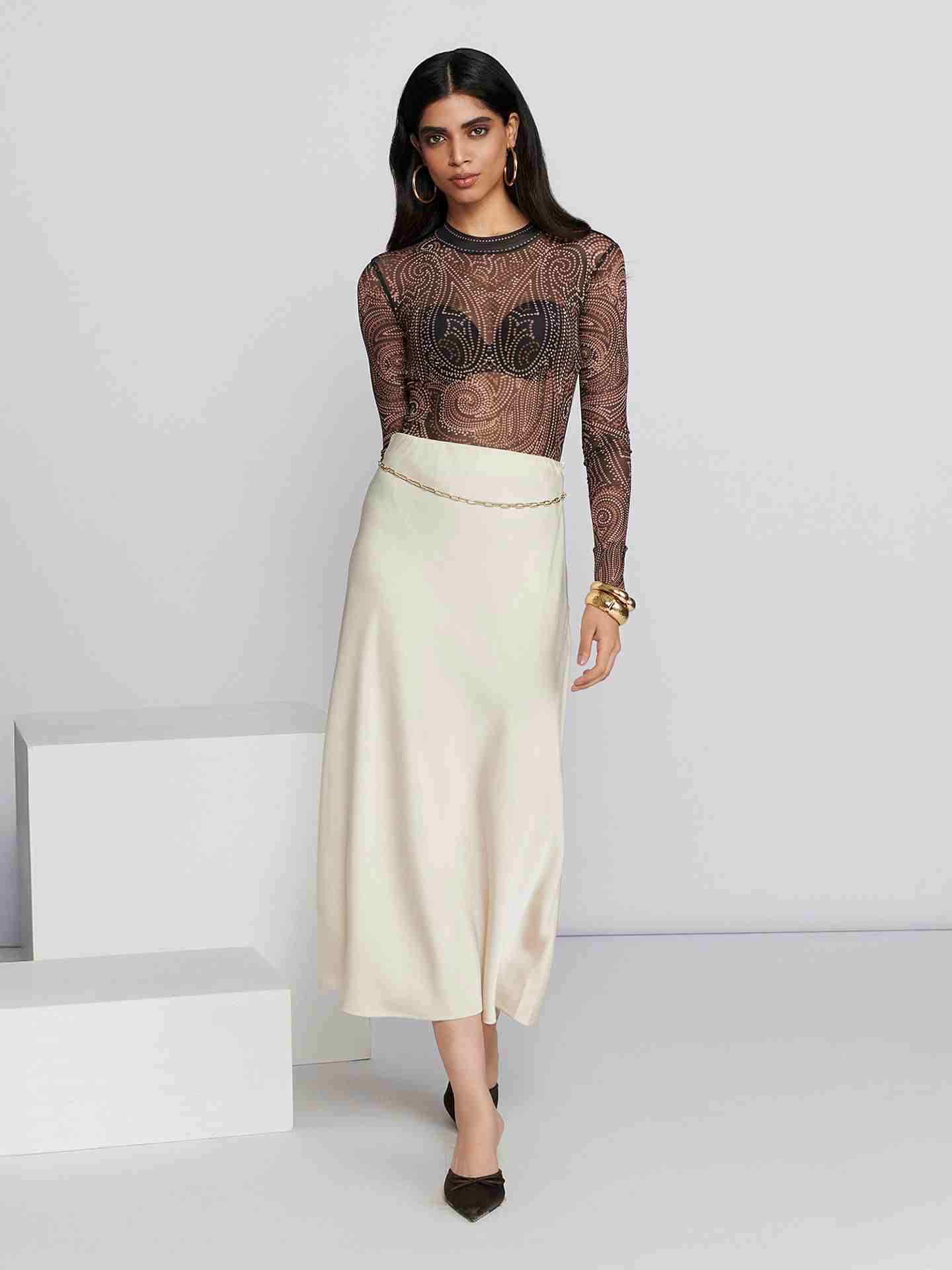 Ecru Blaise Skirt