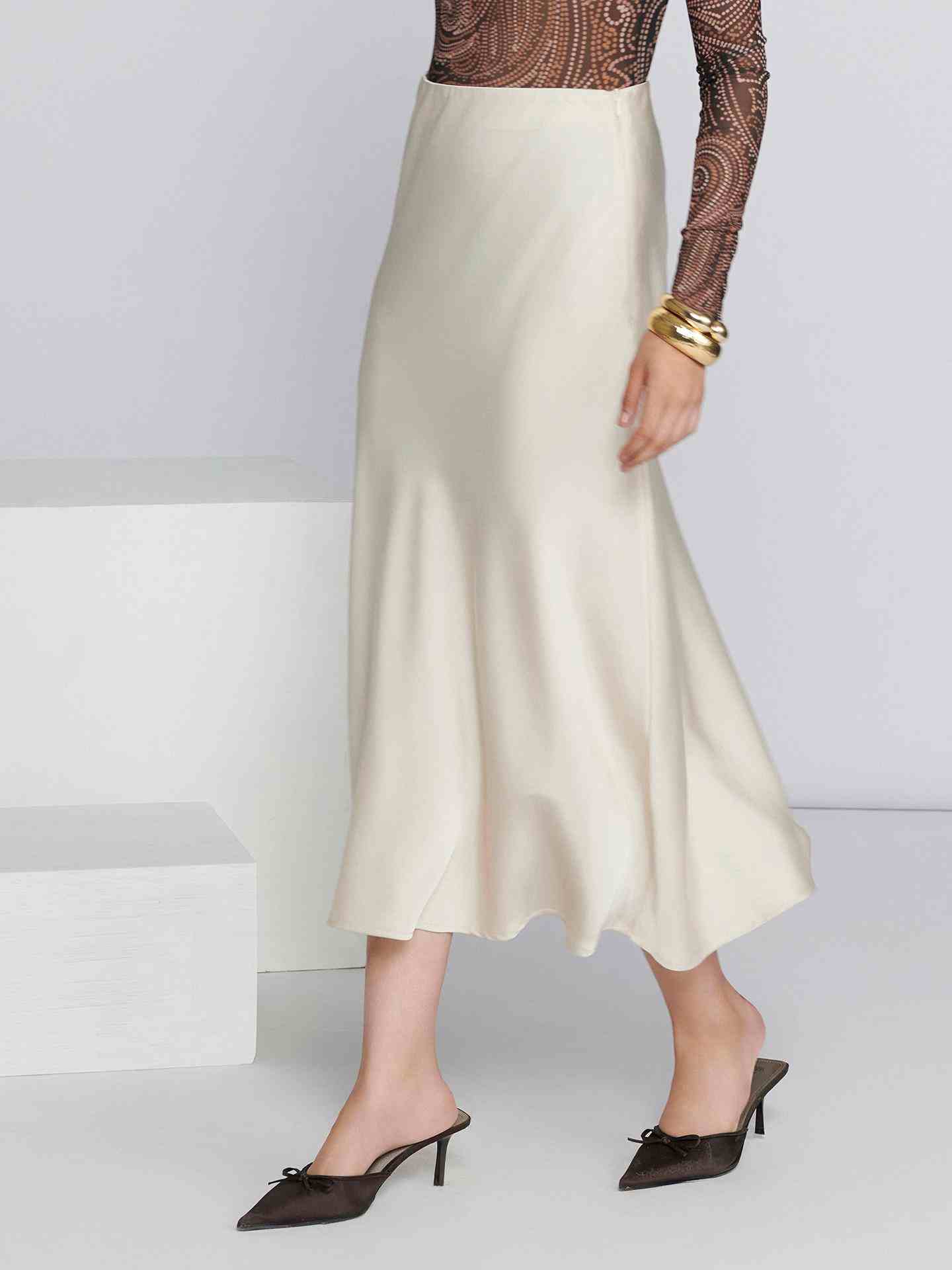 Ecru Blaise Skirt