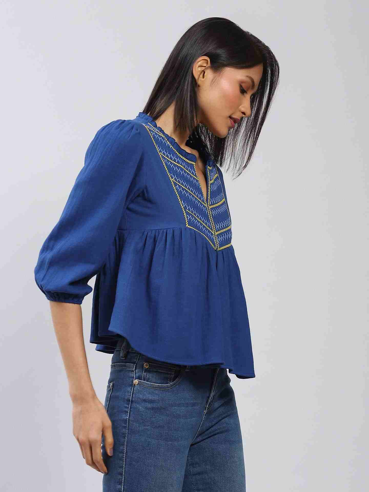 Blue Leisure Basics Top