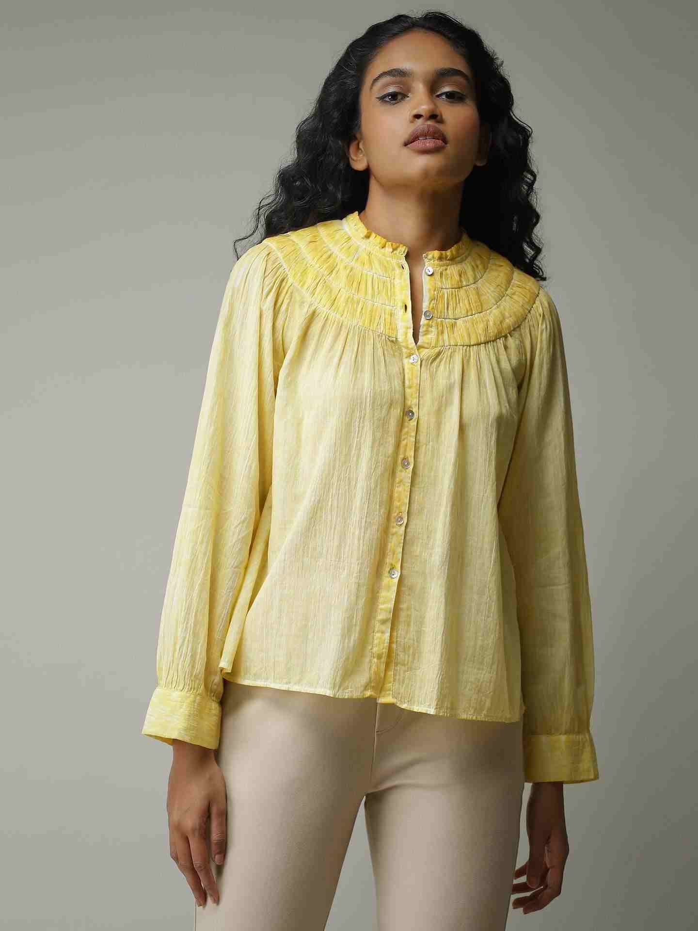 Yellow Leisure Basics Top