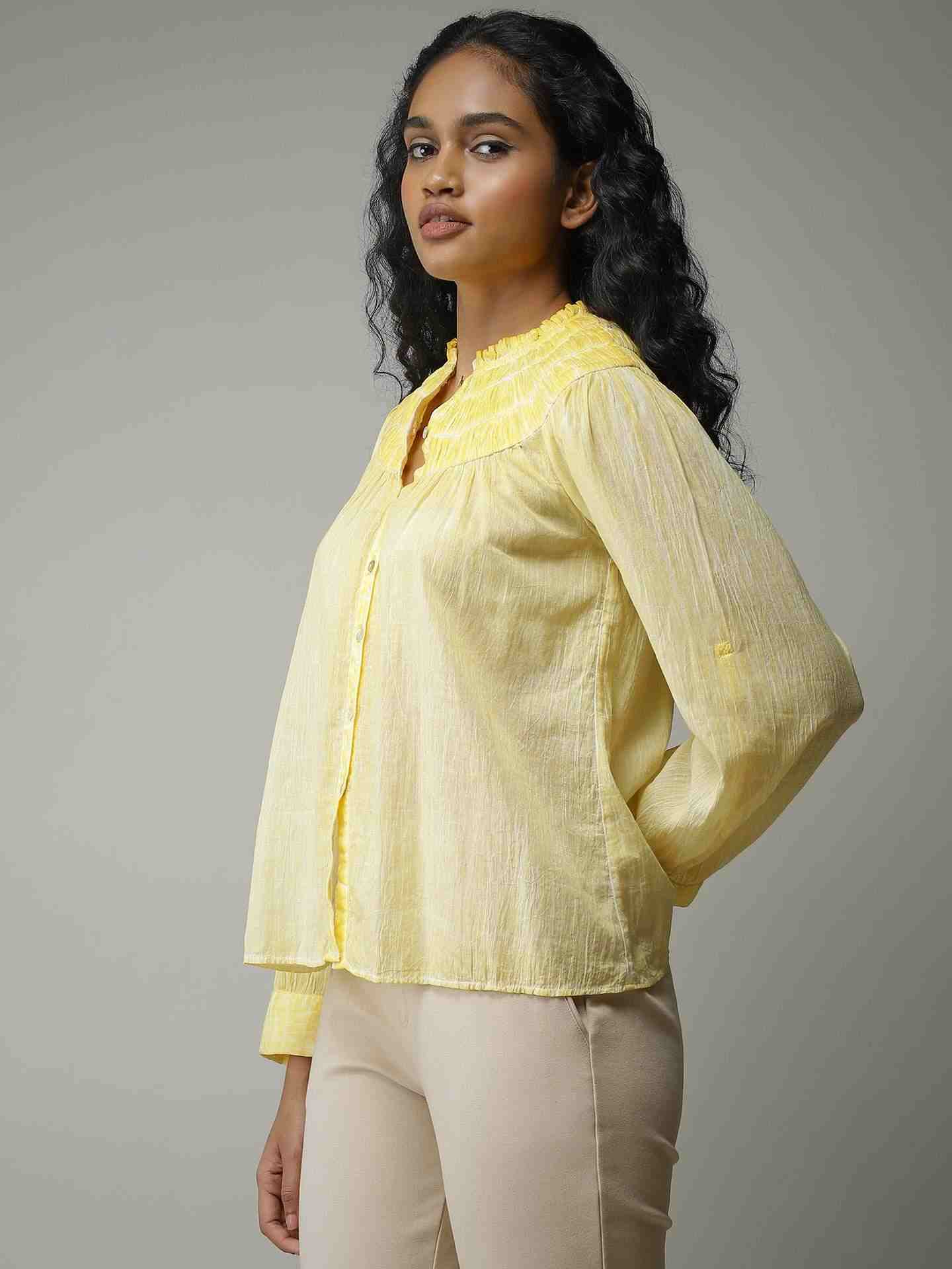 Yellow Leisure Basics Top