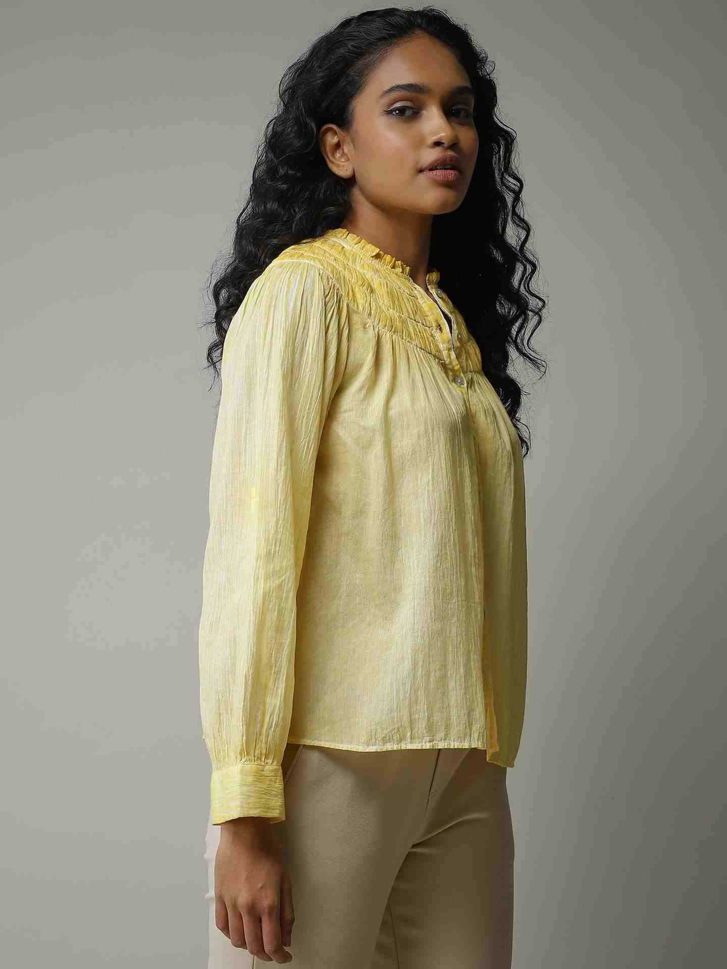 Yellow Leisure Basics Top