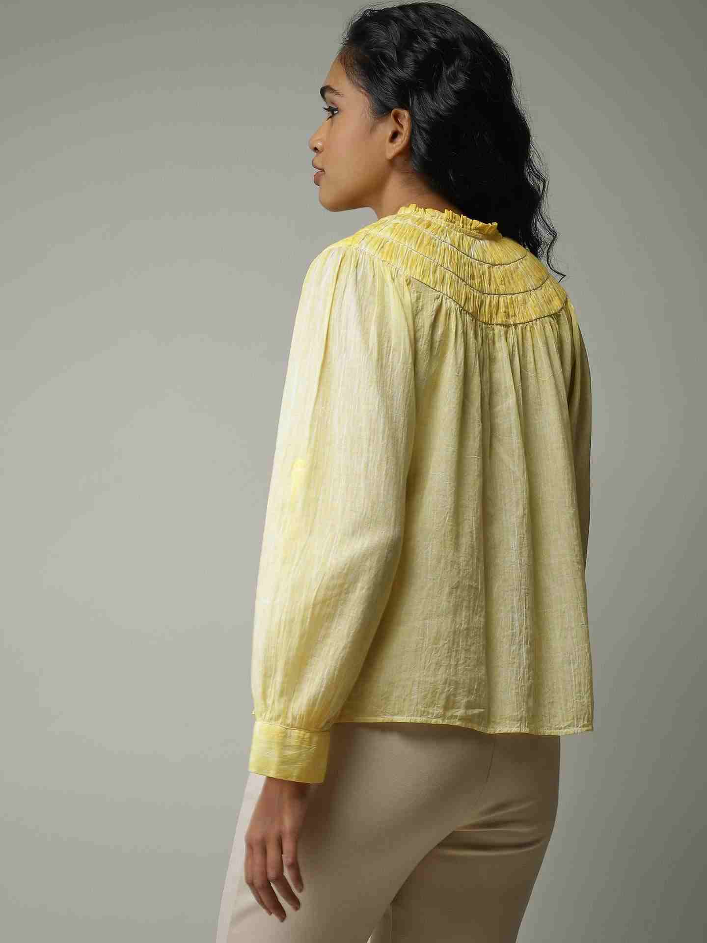 Yellow Leisure Basics Top