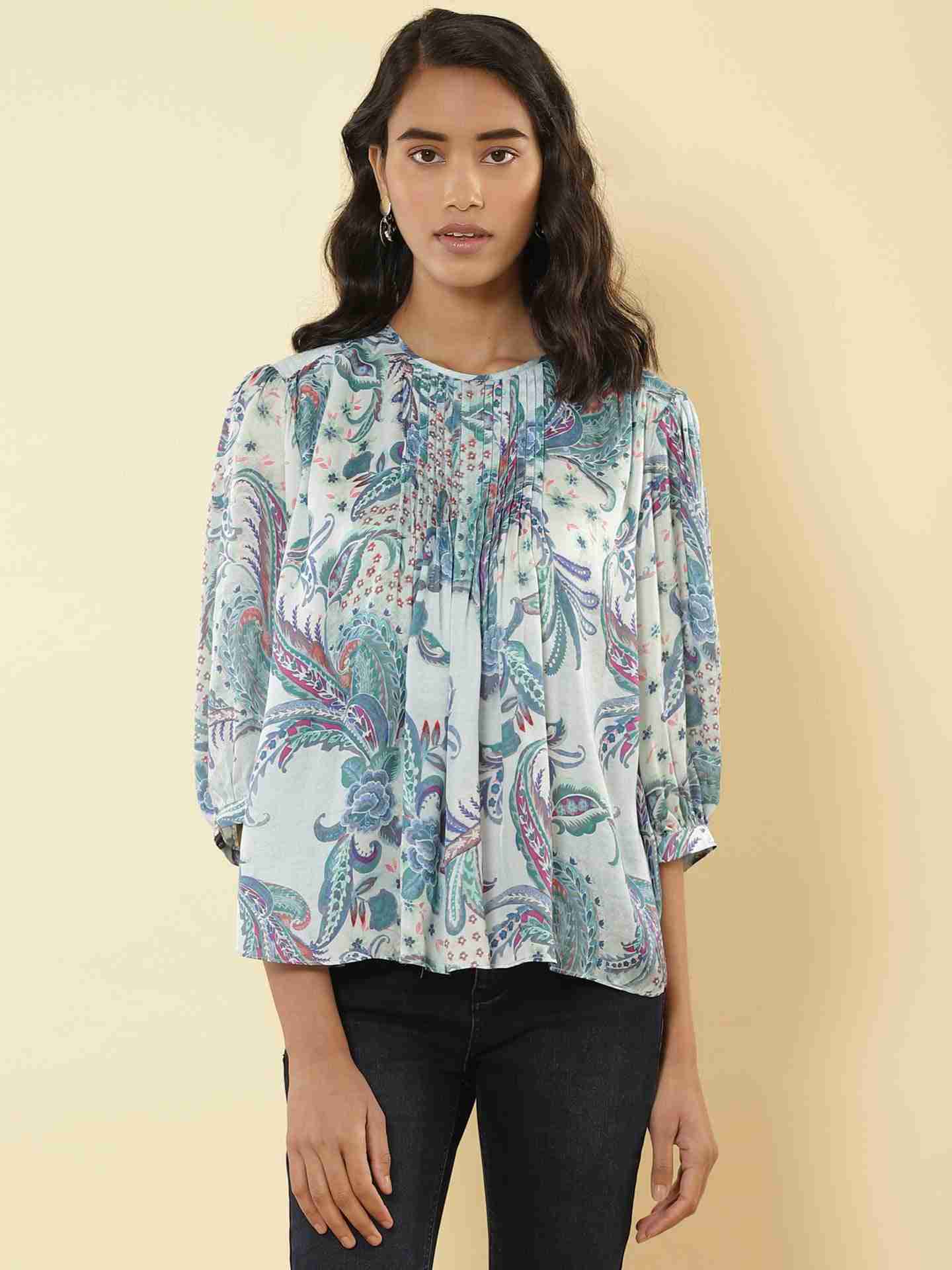 Blue Brazillian Top