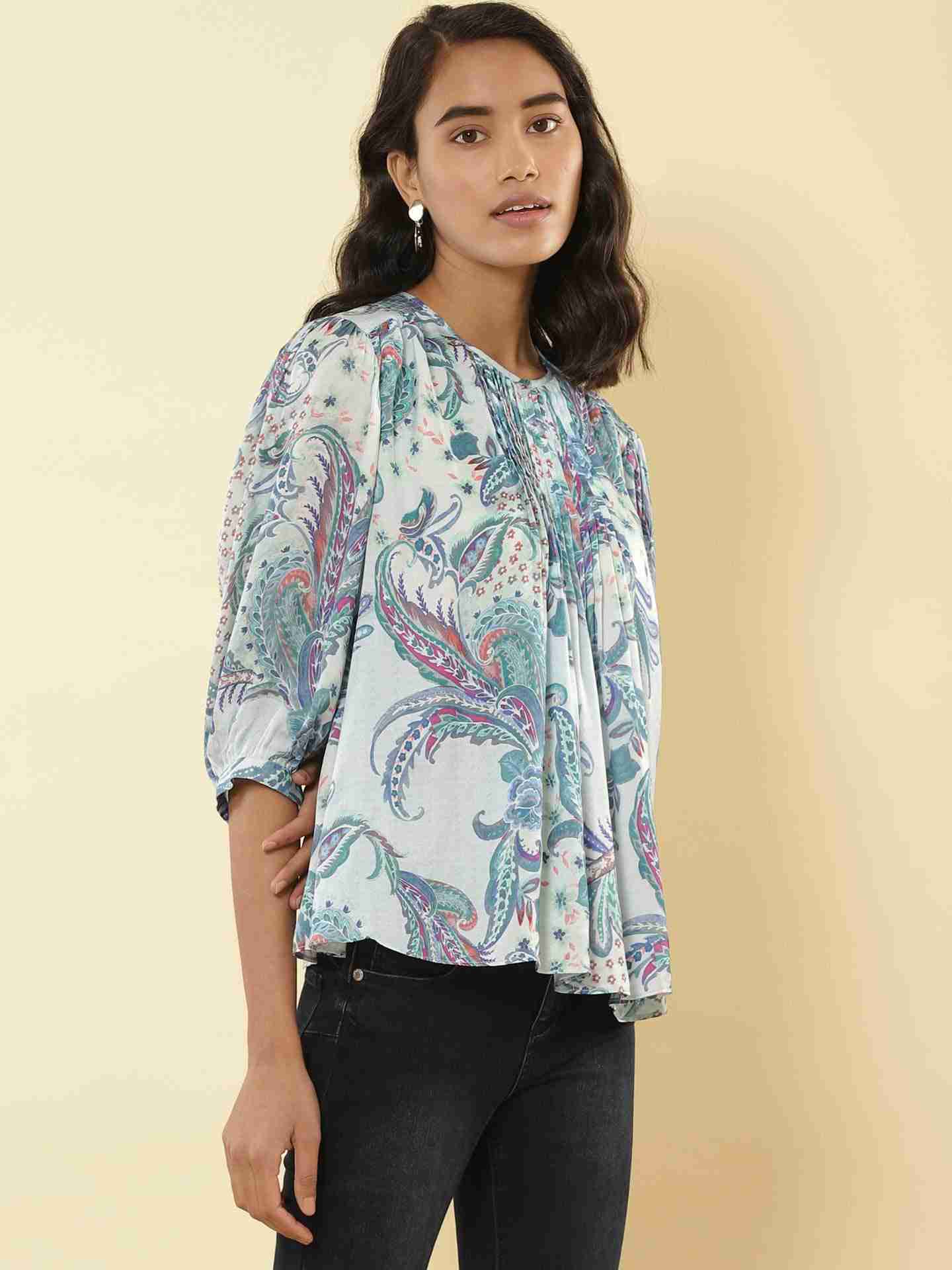 Blue Brazillian Top