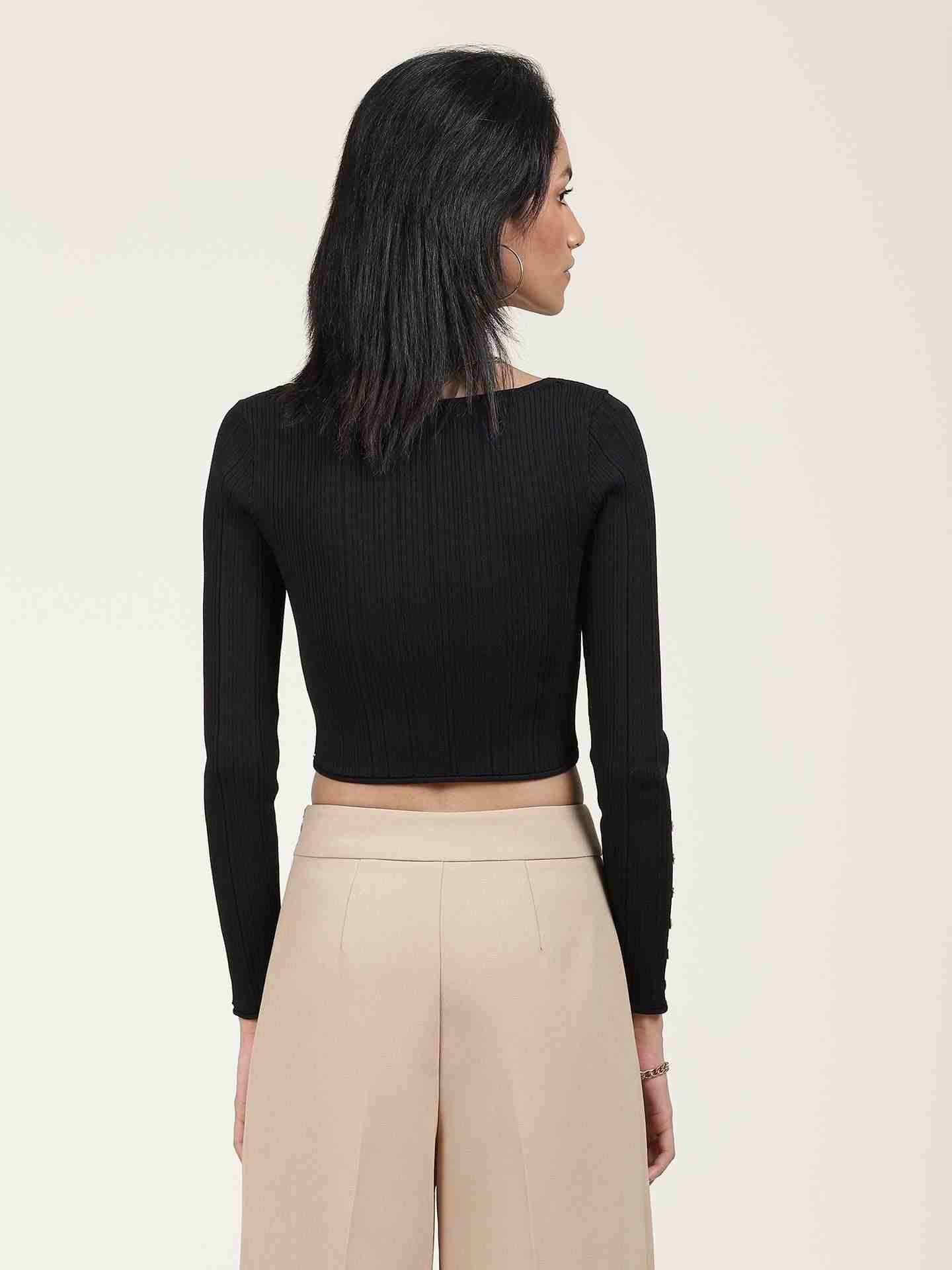 Black Leisure Basics T-Shirt