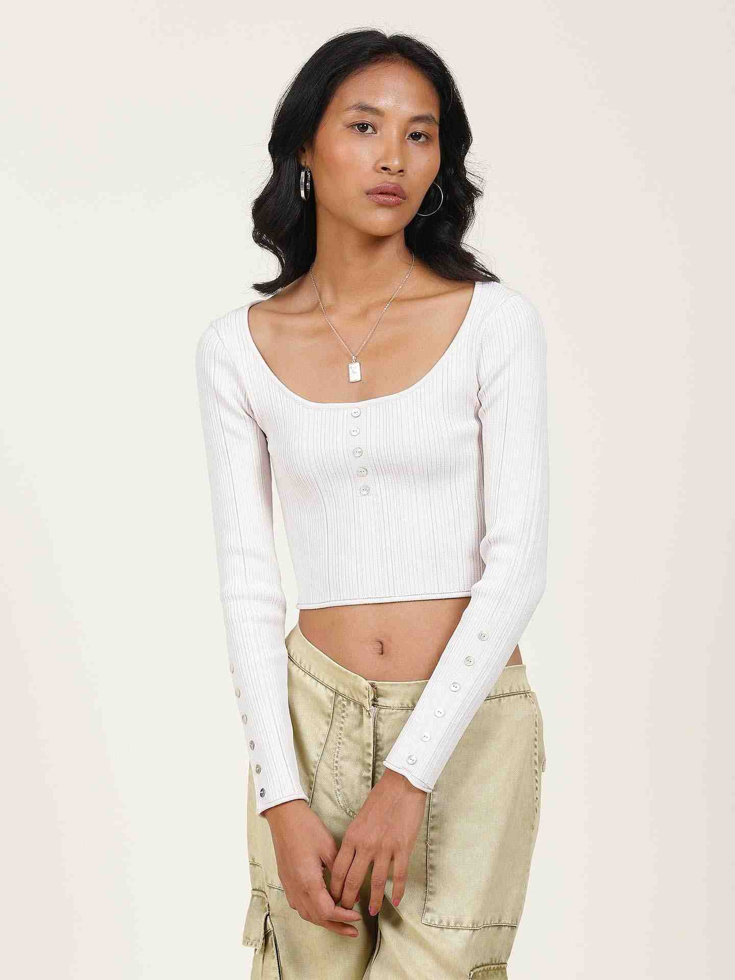 White Leisure Basics T-Shirt