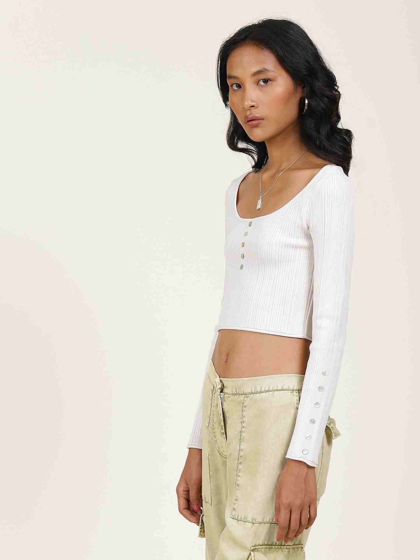 White Leisure Basics T-Shirt