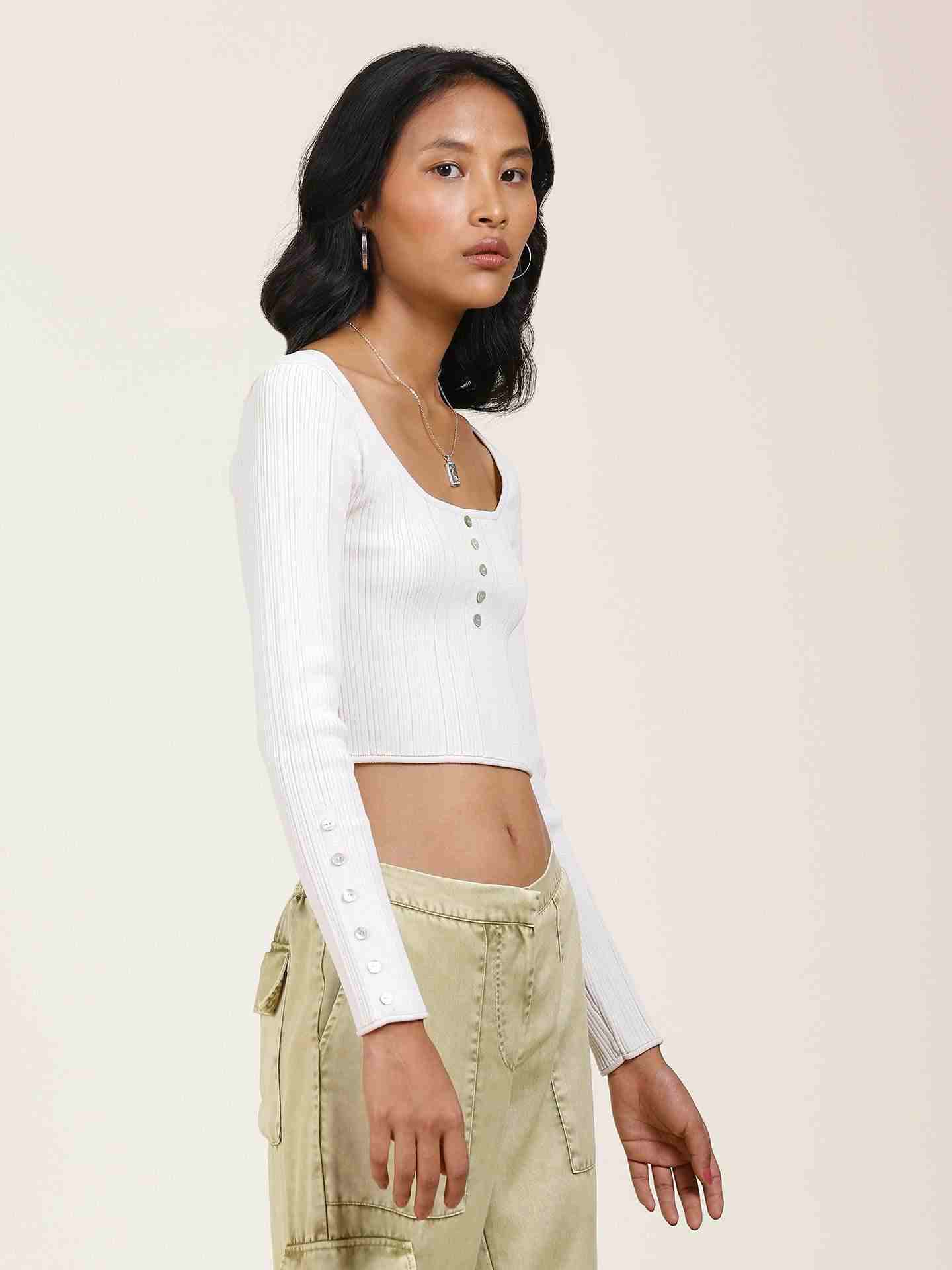 White Leisure Basics T-Shirt