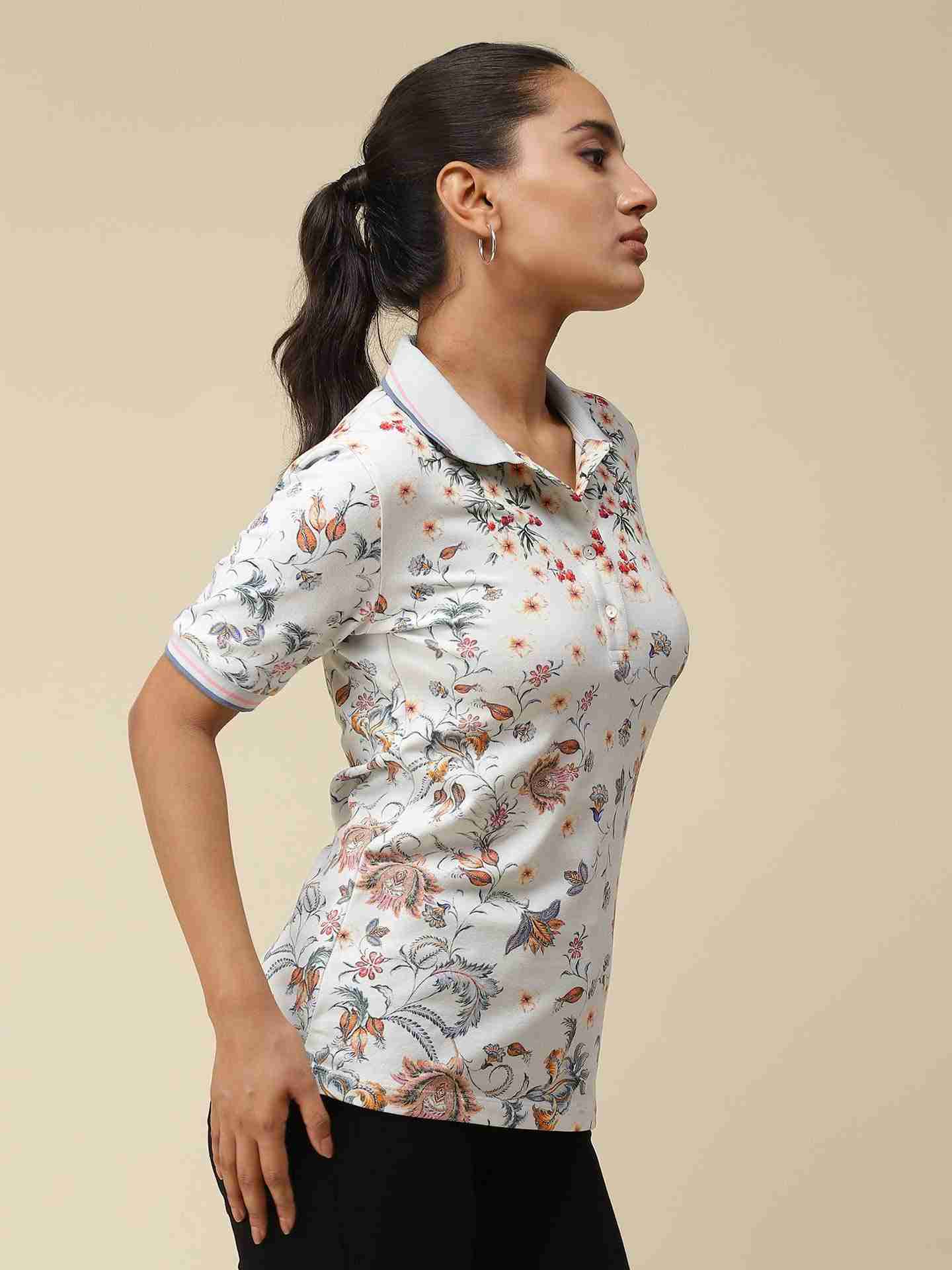 Powder Blue Polo Shirts