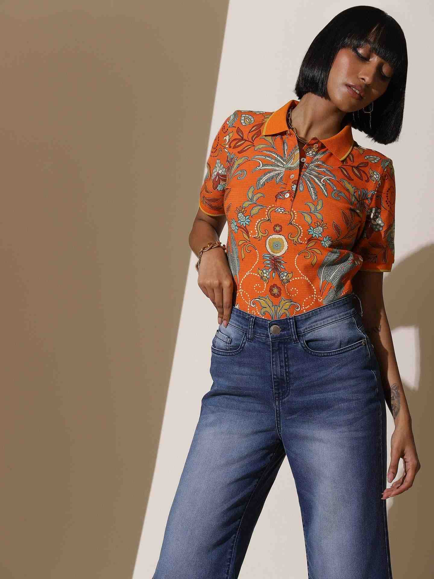 Orange Polo Shirts
