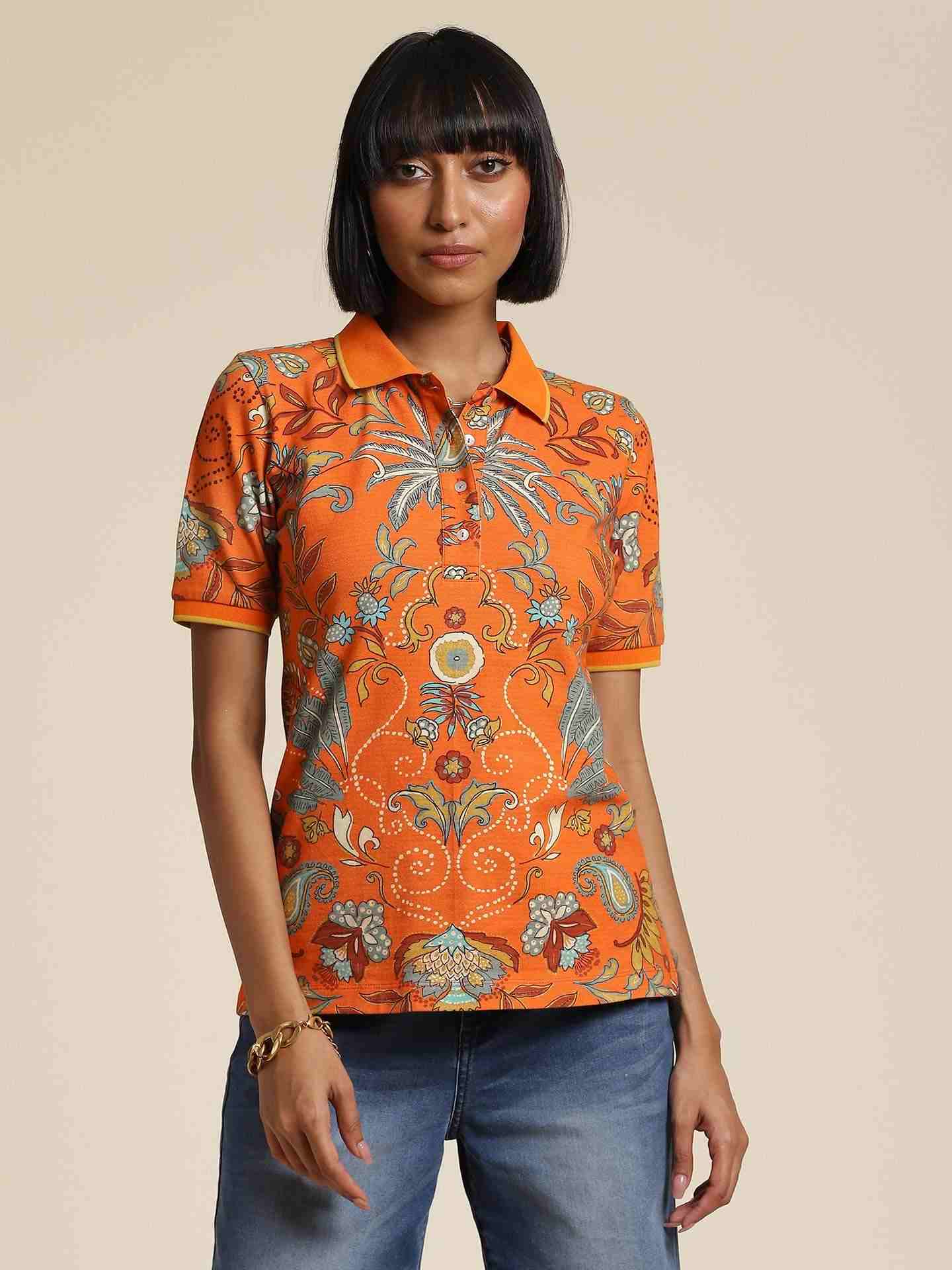 Orange Polo Shirts
