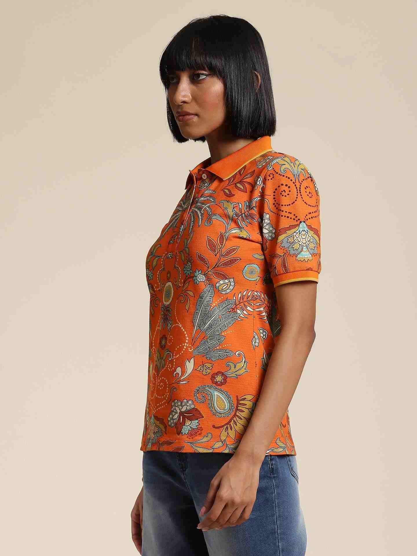 Orange Polo Shirts