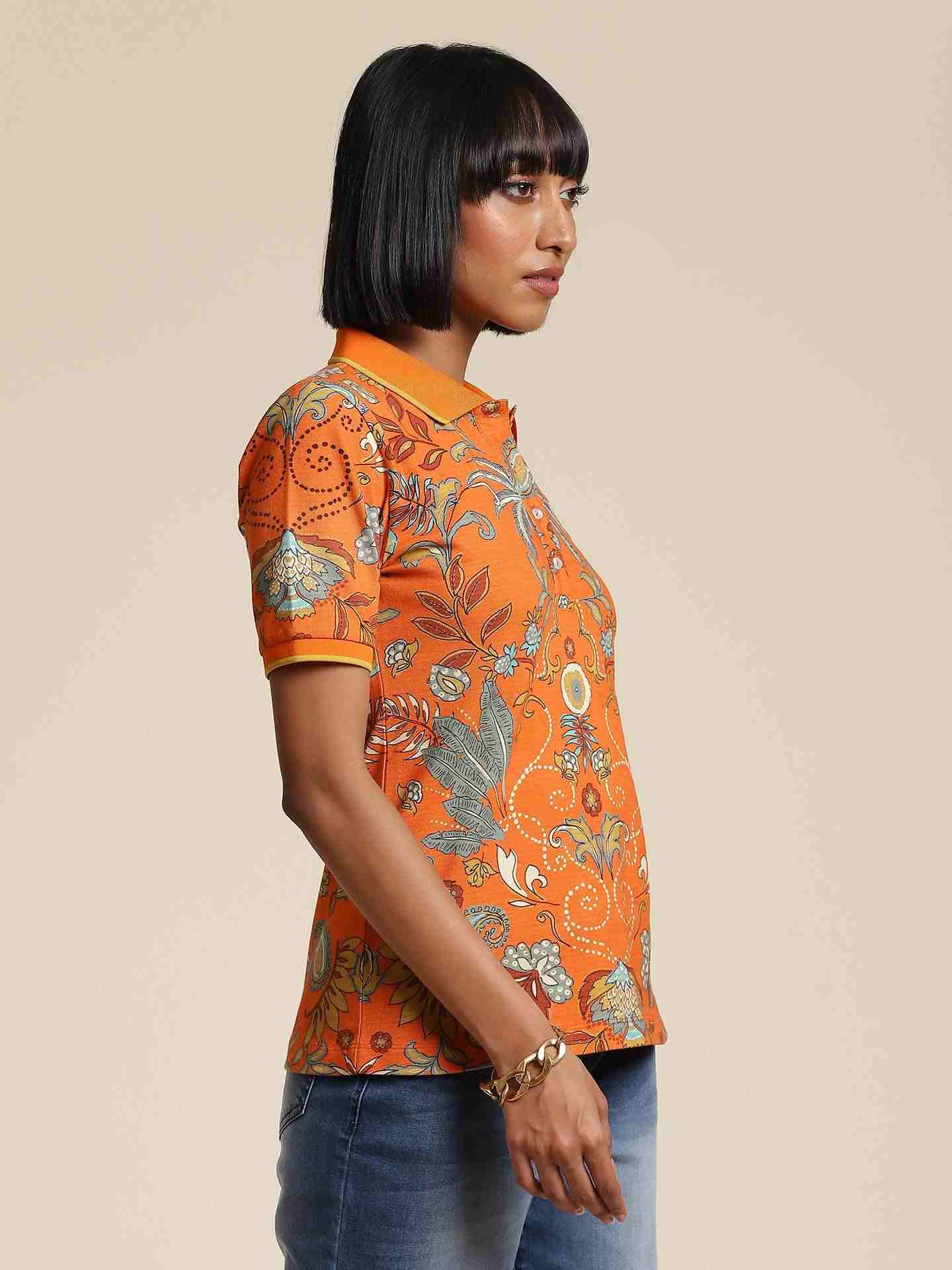 Orange Polo Shirts