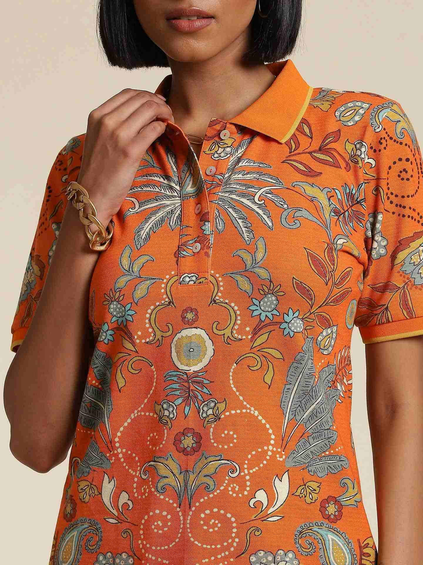 Orange Polo Shirts