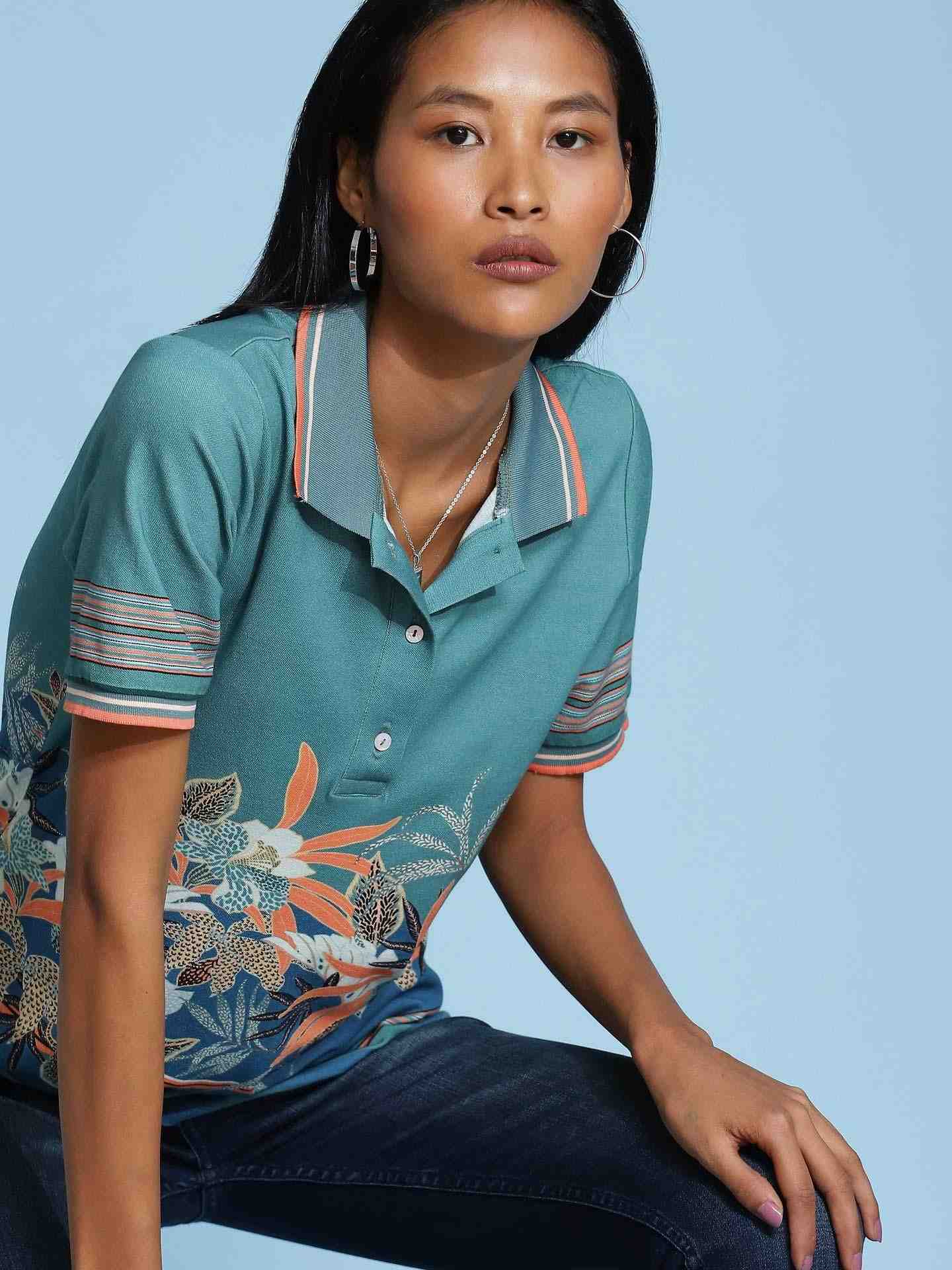 Teal Polo Shirts
