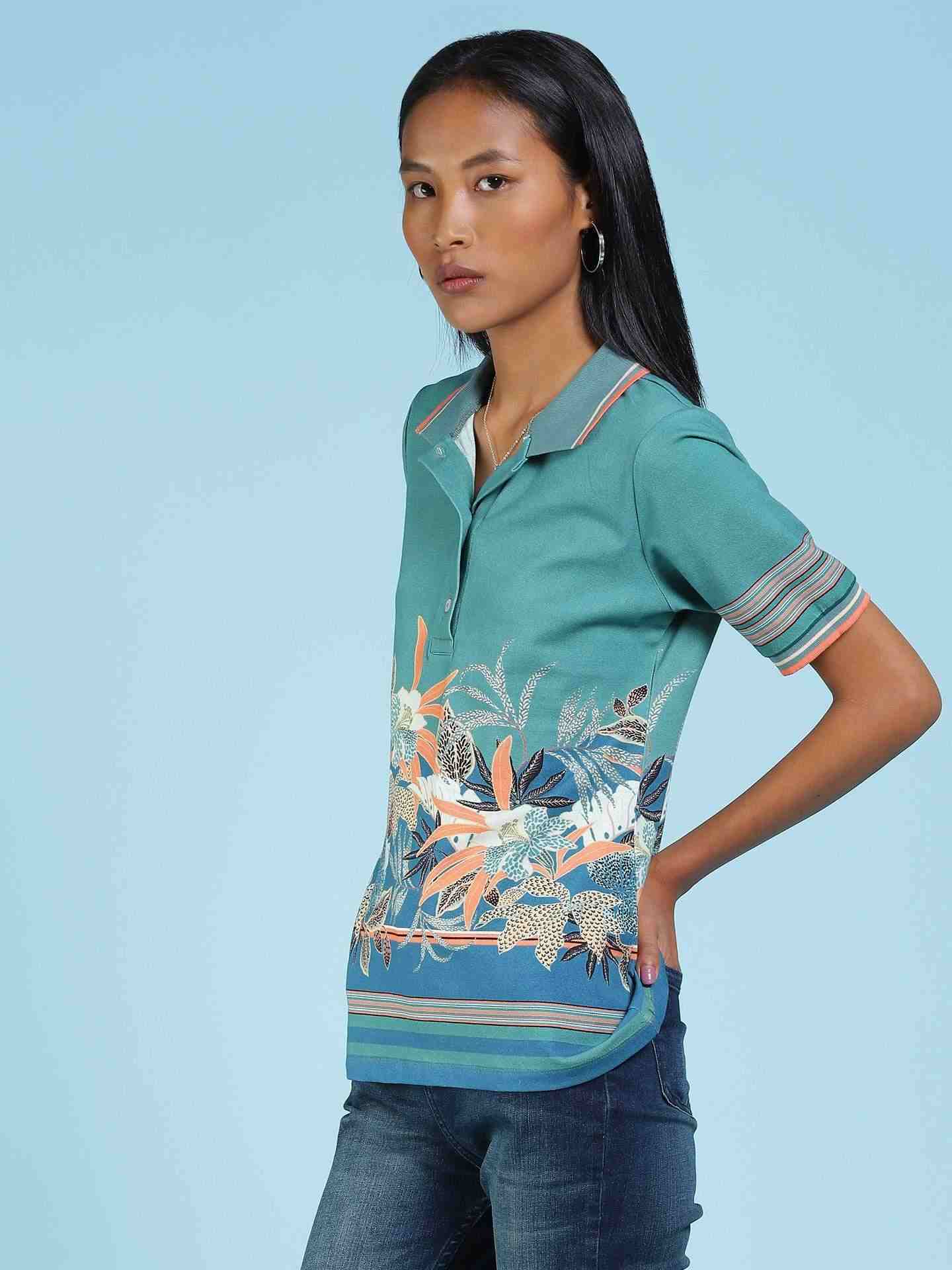 Teal Polo Shirts