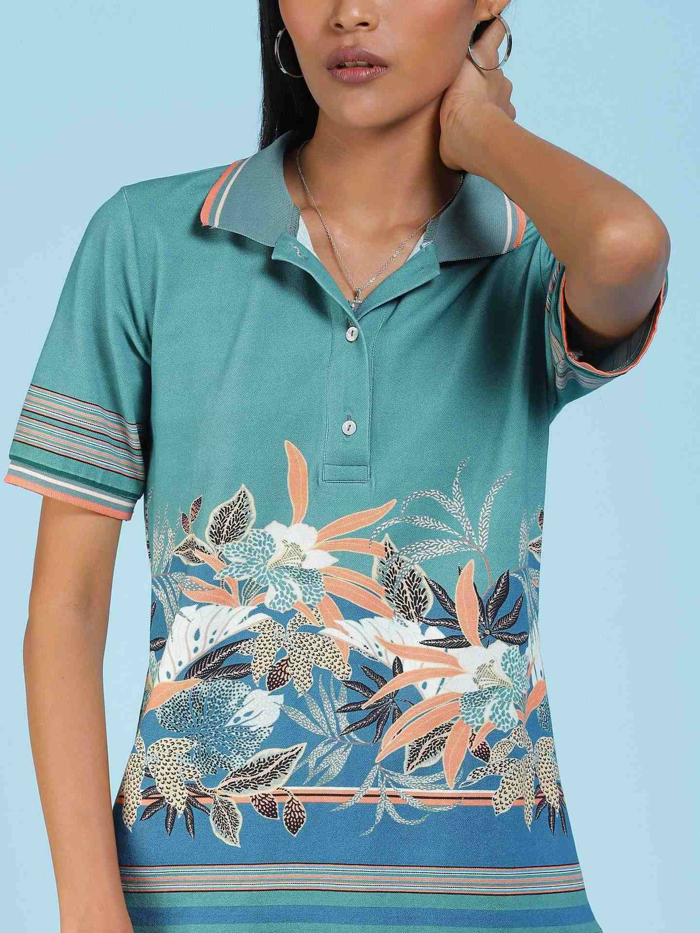 Teal Polo Shirts
